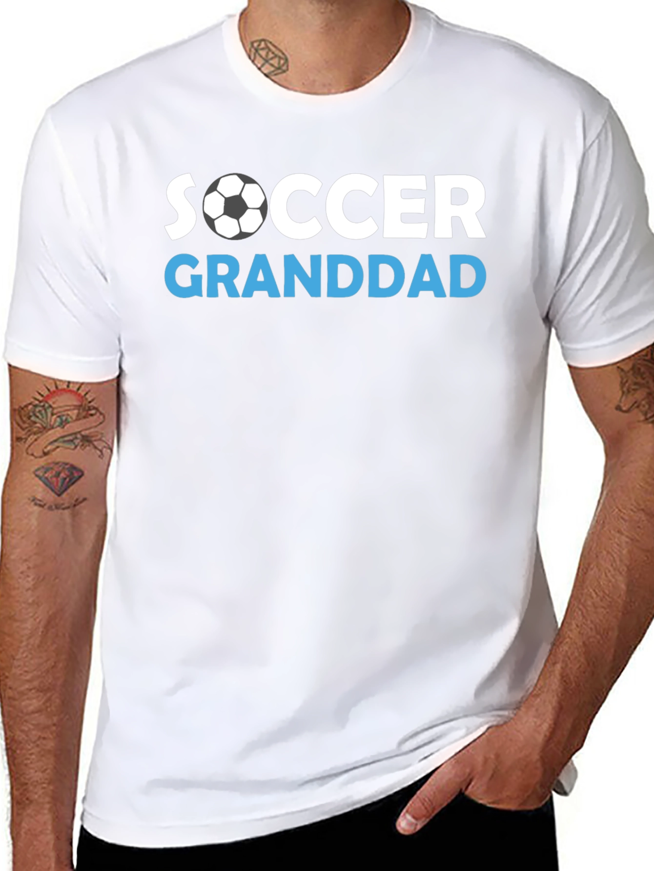 Soccer Granddad T-Shirt - Sports Fan Apparel