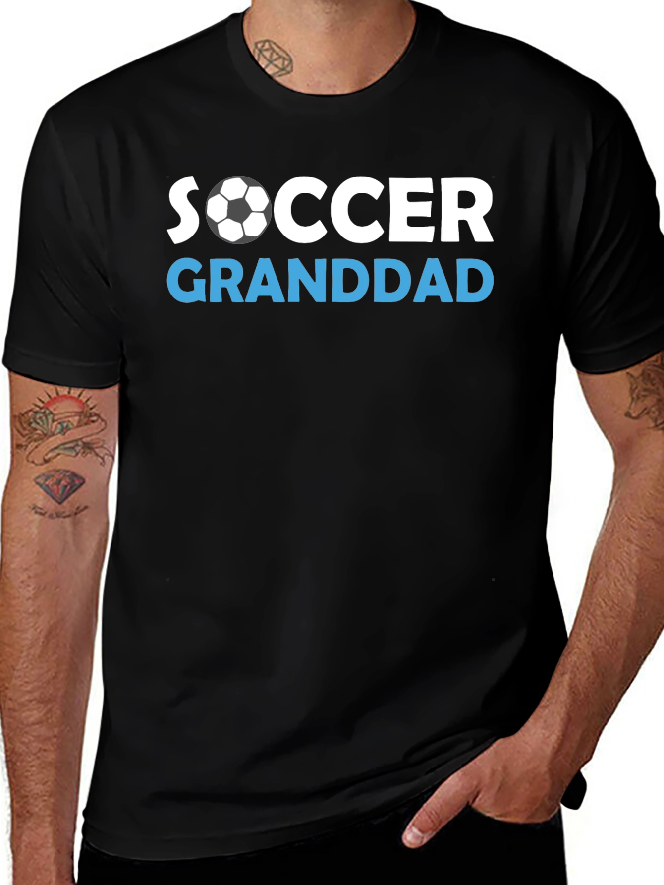 Soccer Granddad T-Shirt - Sports Fan Apparel