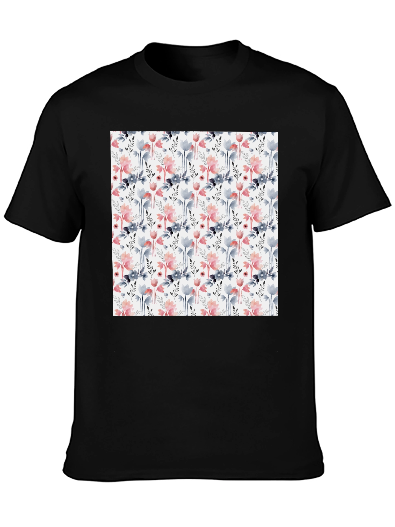 Floral Print Tee - Stylish Mens Casual Wear