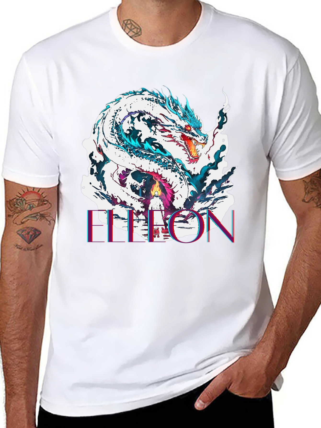 Dragon Graphic Tee - EEEON Design