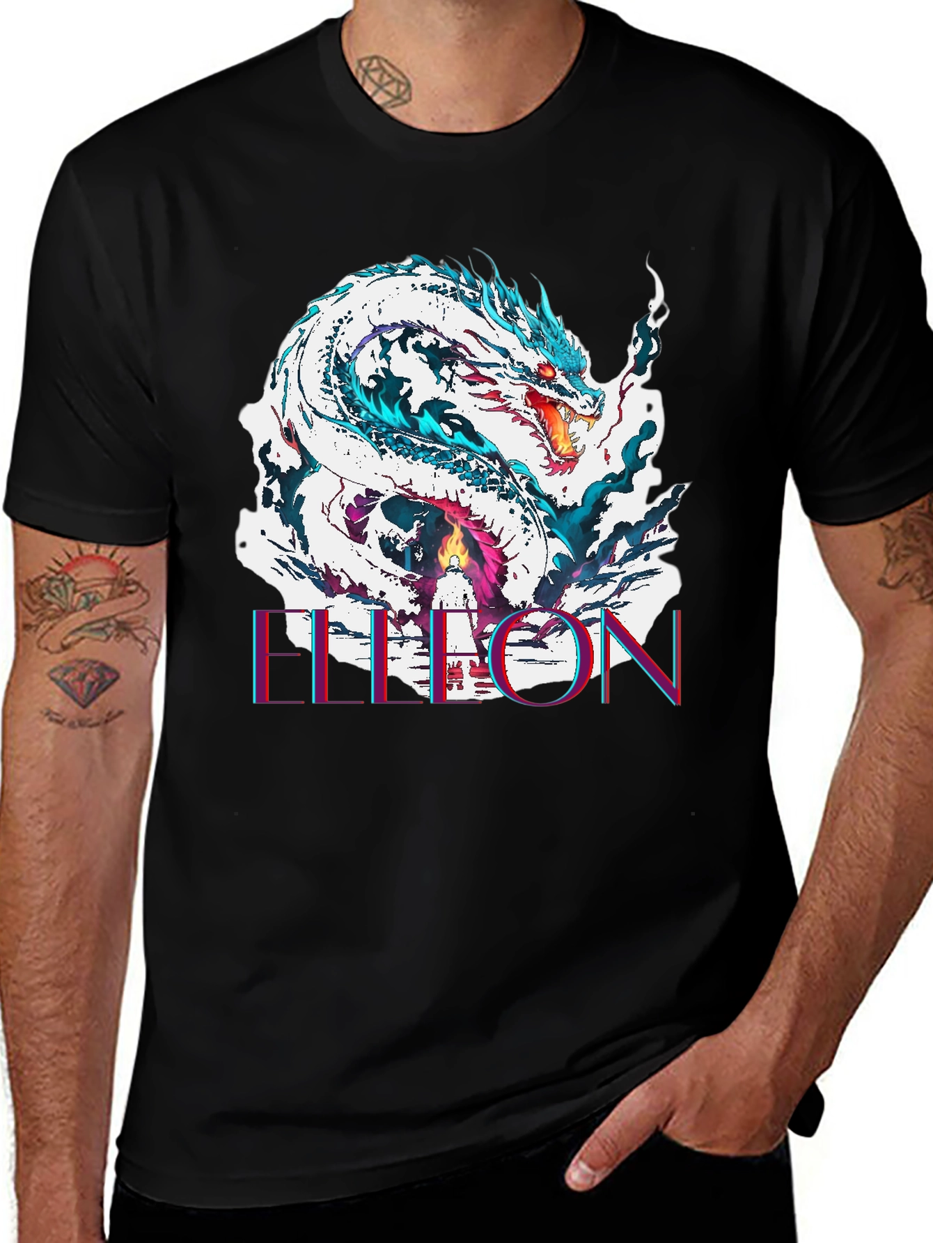 Dragon Graphic Tee - EEEON Design