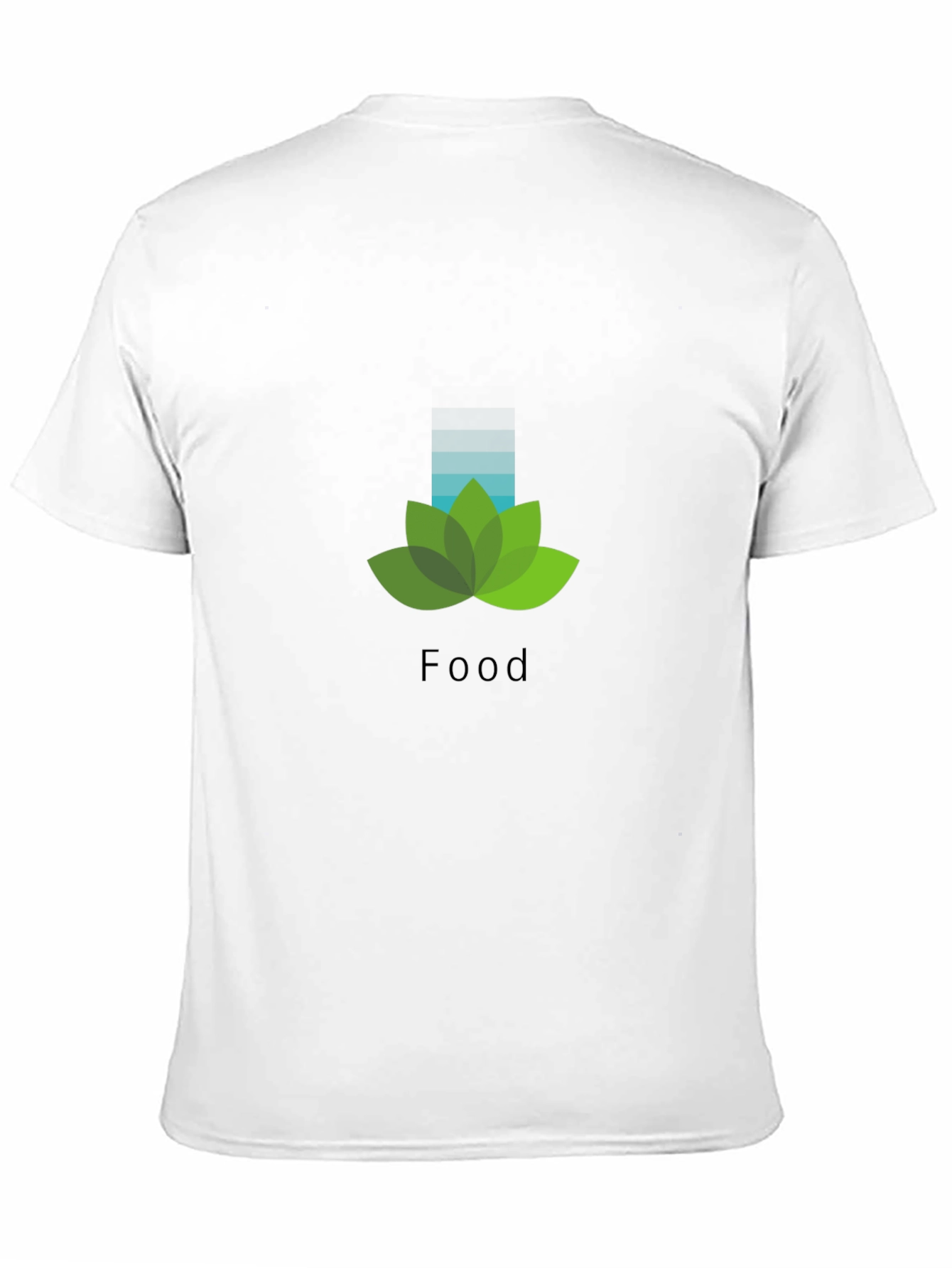 Nature Food Graphic Black T-Shirt