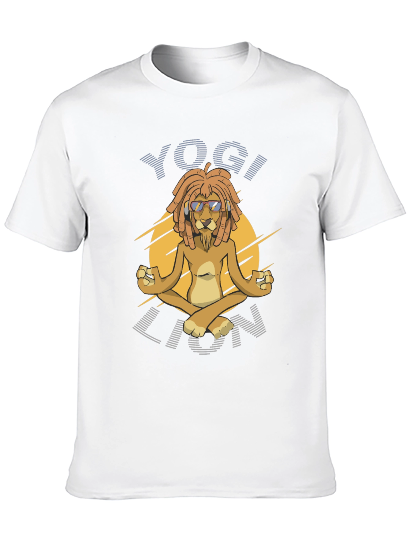 Yogi Lion Graphic T-Shirt - Mens Black Tee