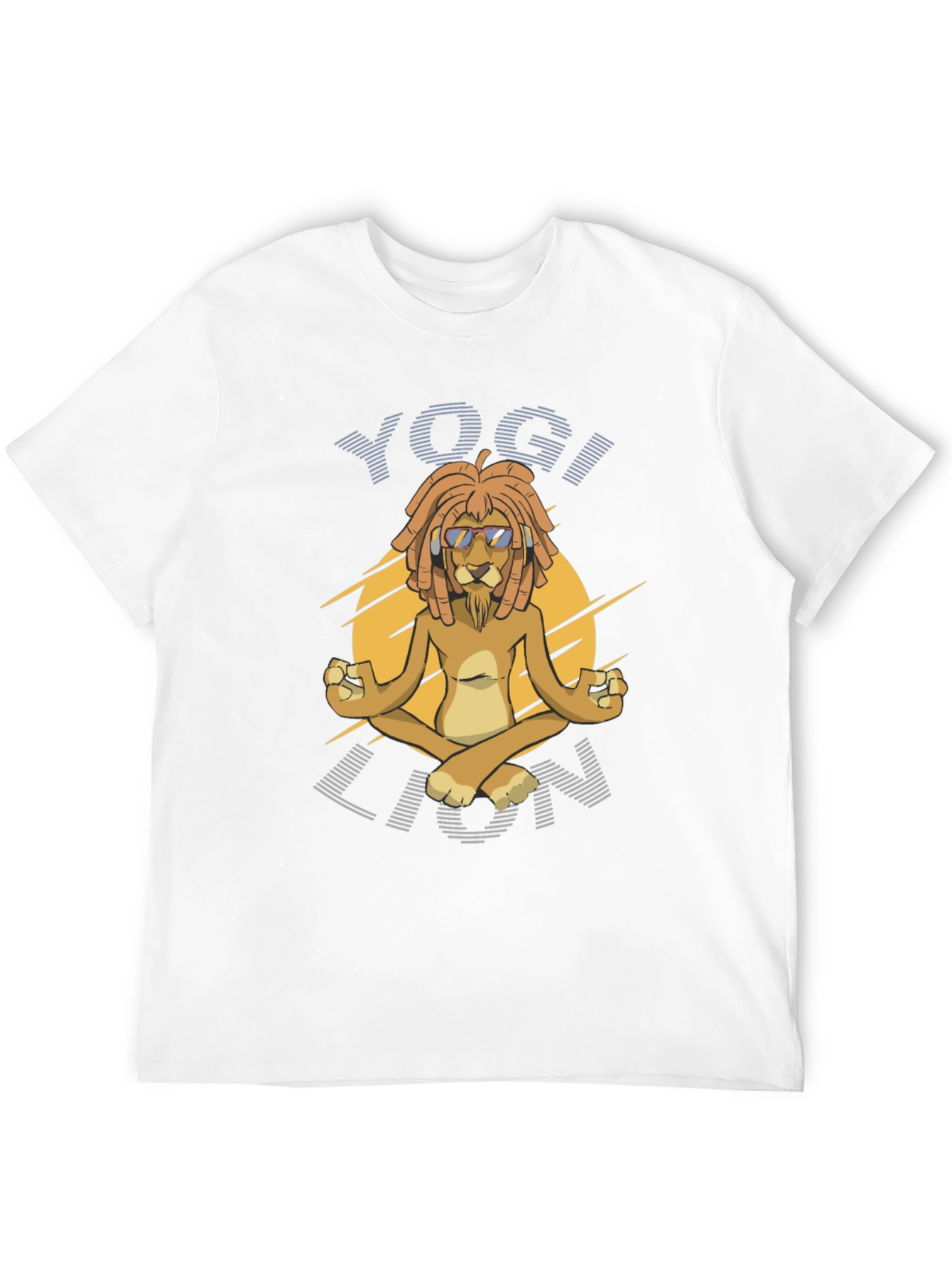 Yogi Lion Graphic T-Shirt - Mens Black Tee