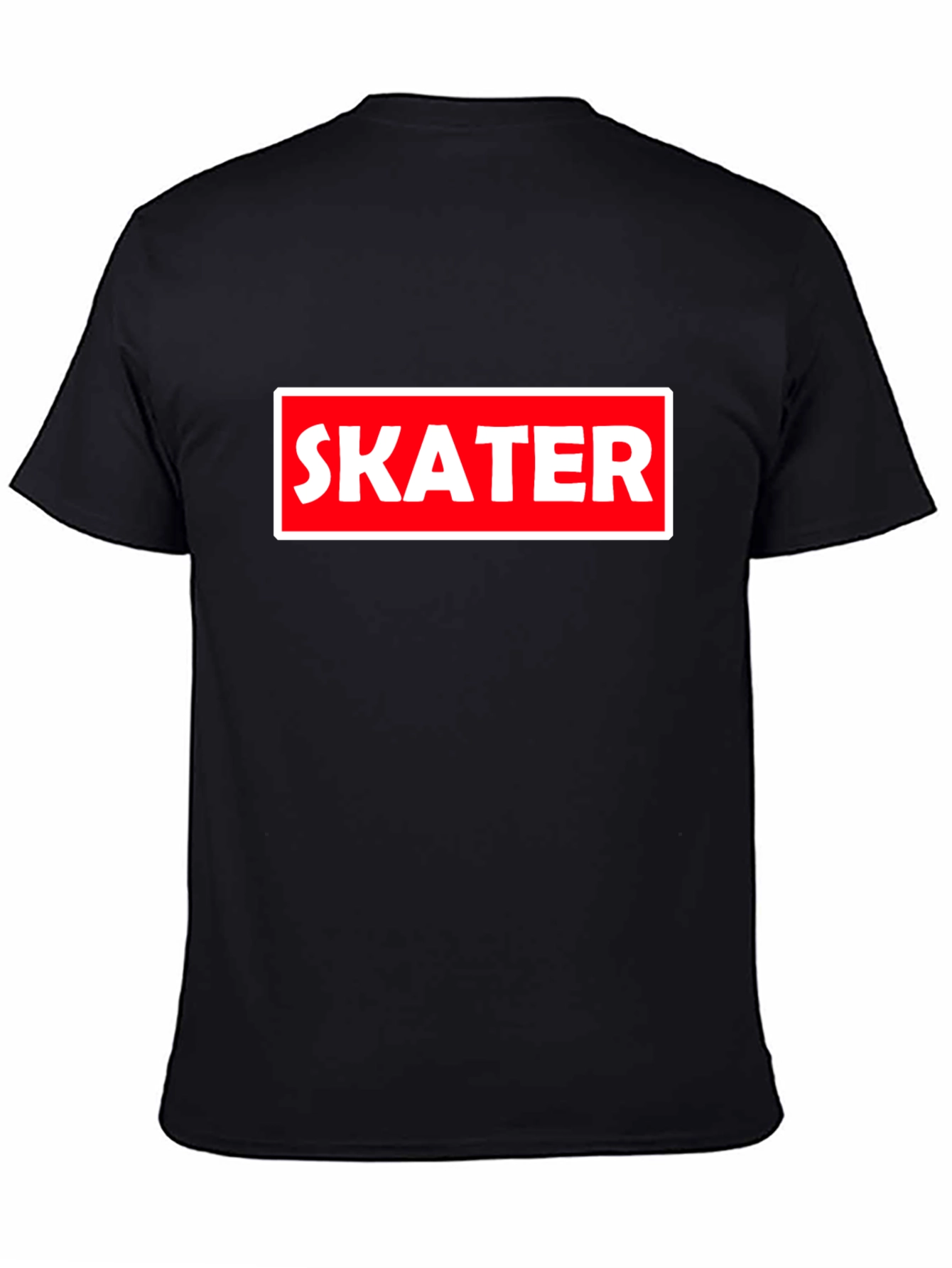 Skater Graphic T-Shirt - Black