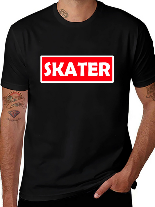 Skater Graphic T-Shirt - Black