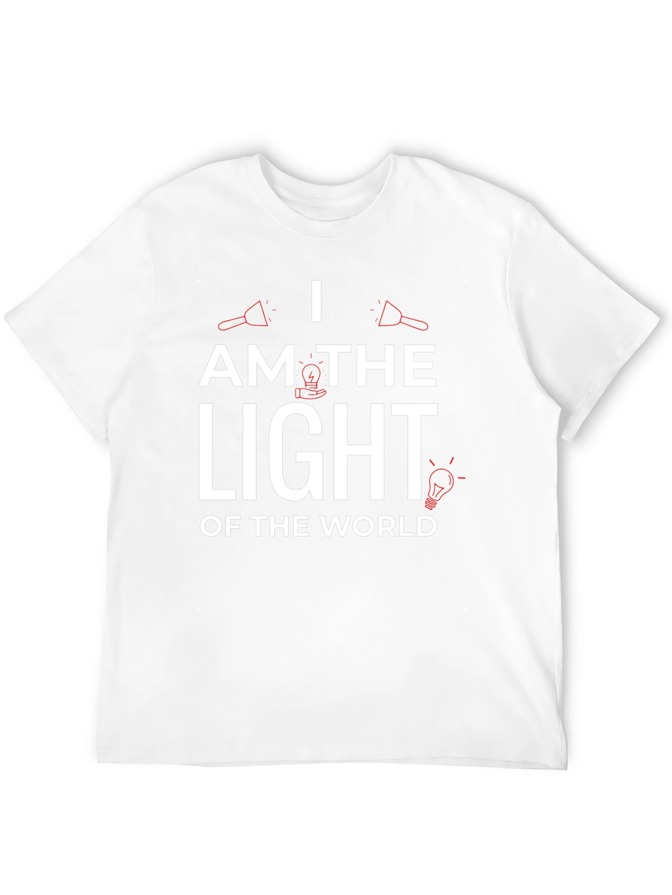 I am the Light Graphic Print T-Shirt