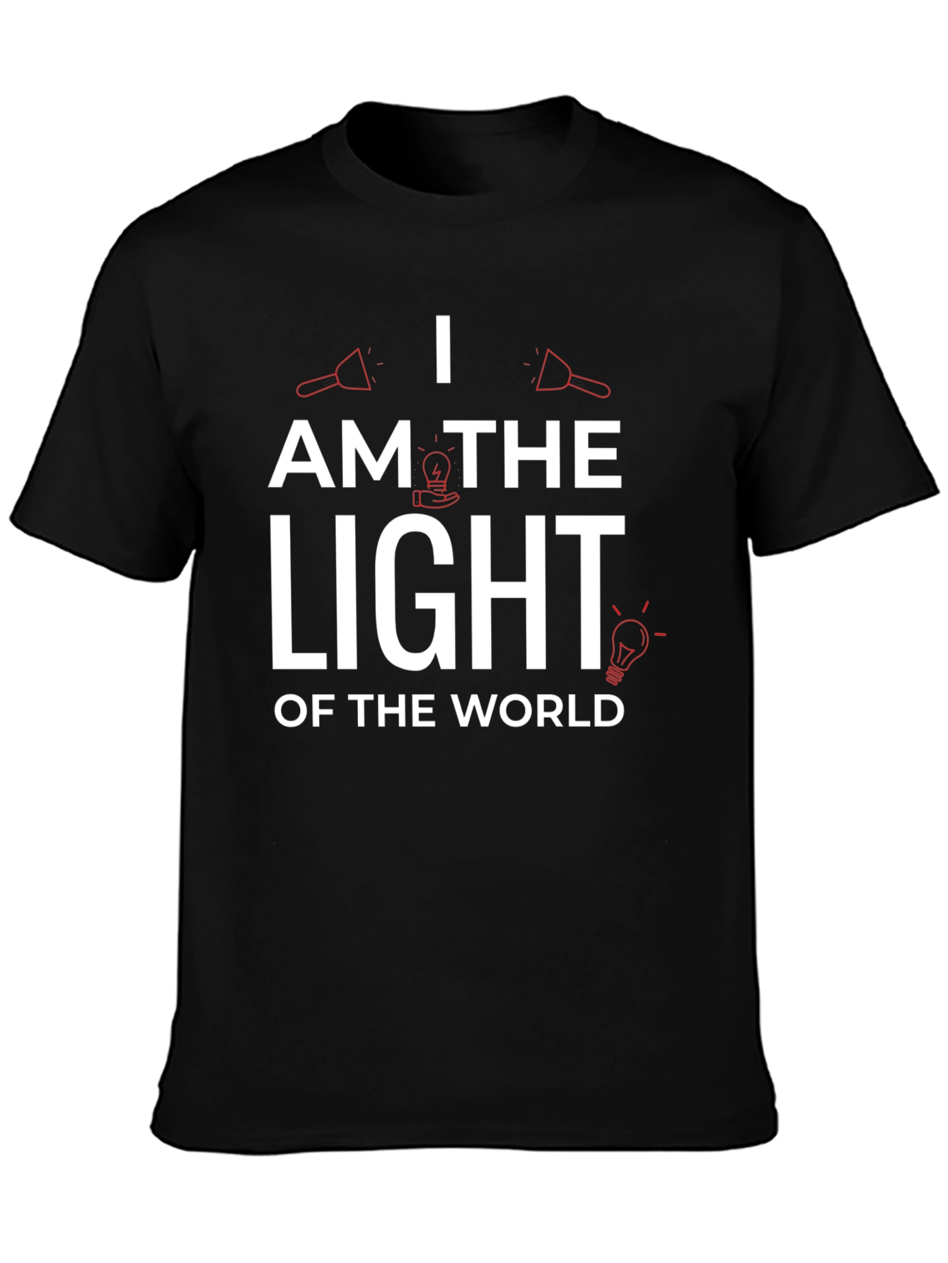 I am the Light Graphic Print T-Shirt