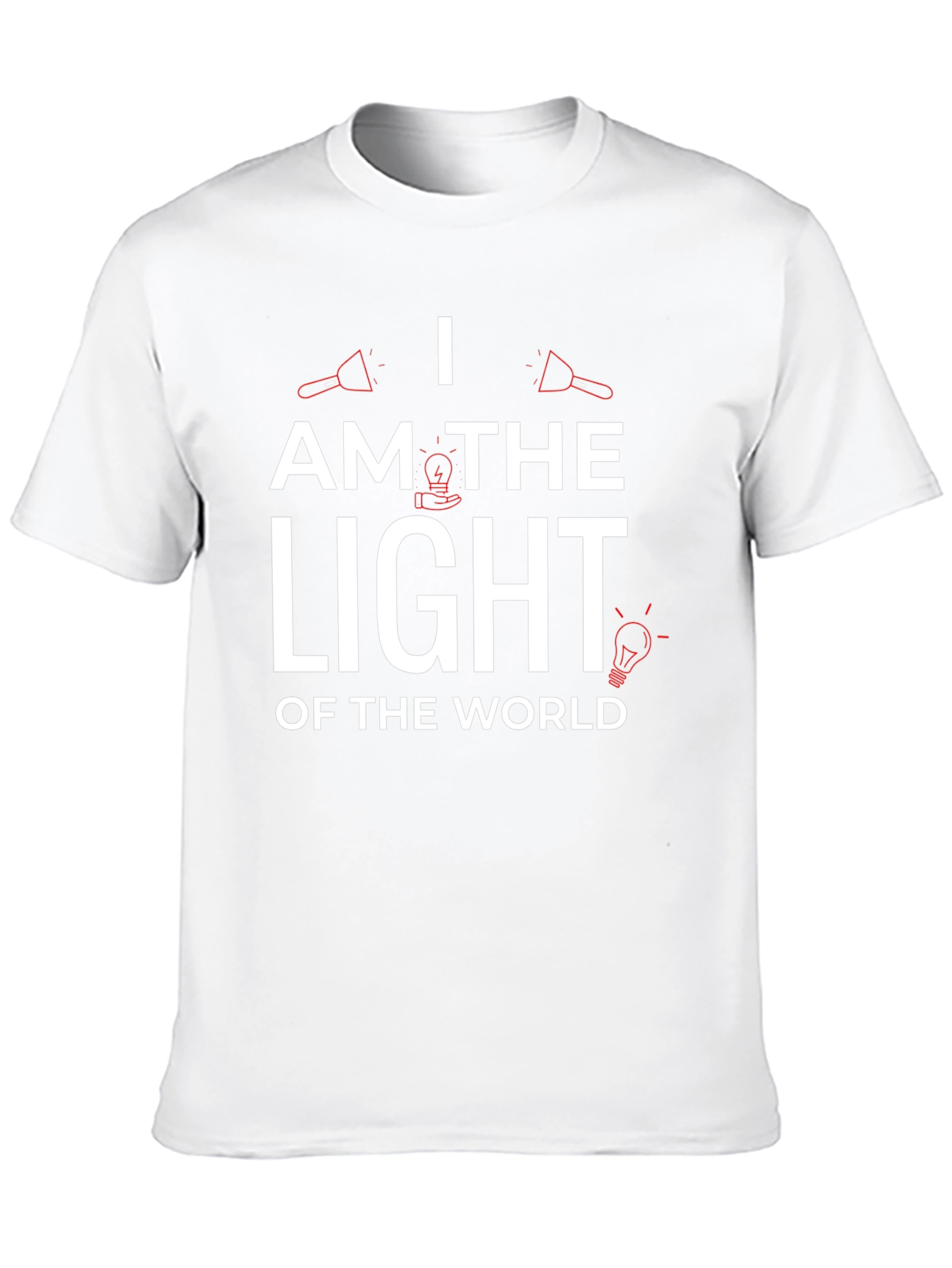I am the Light Graphic Print T-Shirt
