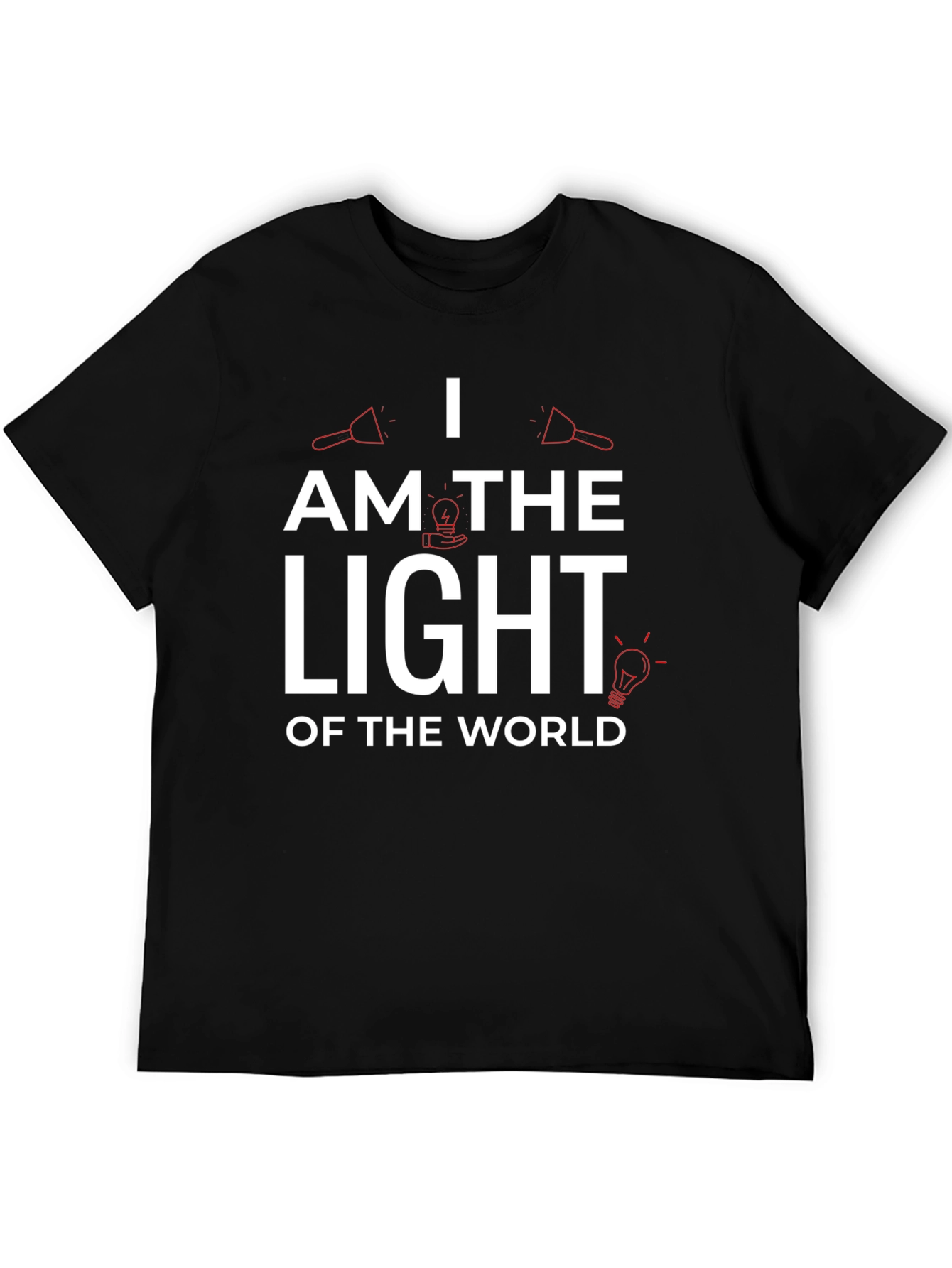 I am the Light Graphic Print T-Shirt