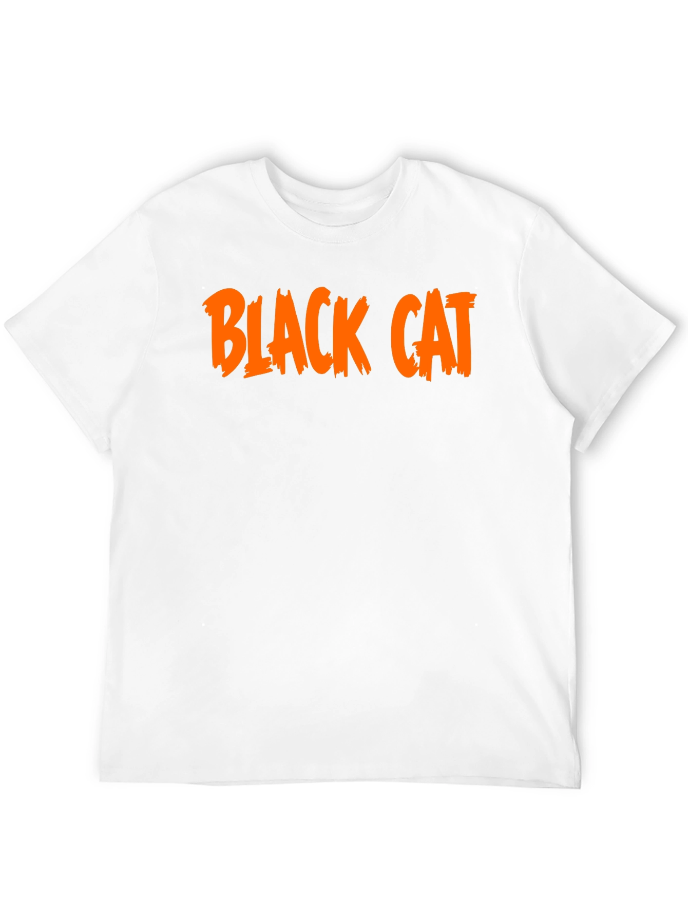 Black Cat Graphic Tee - Halloween T-Shirt