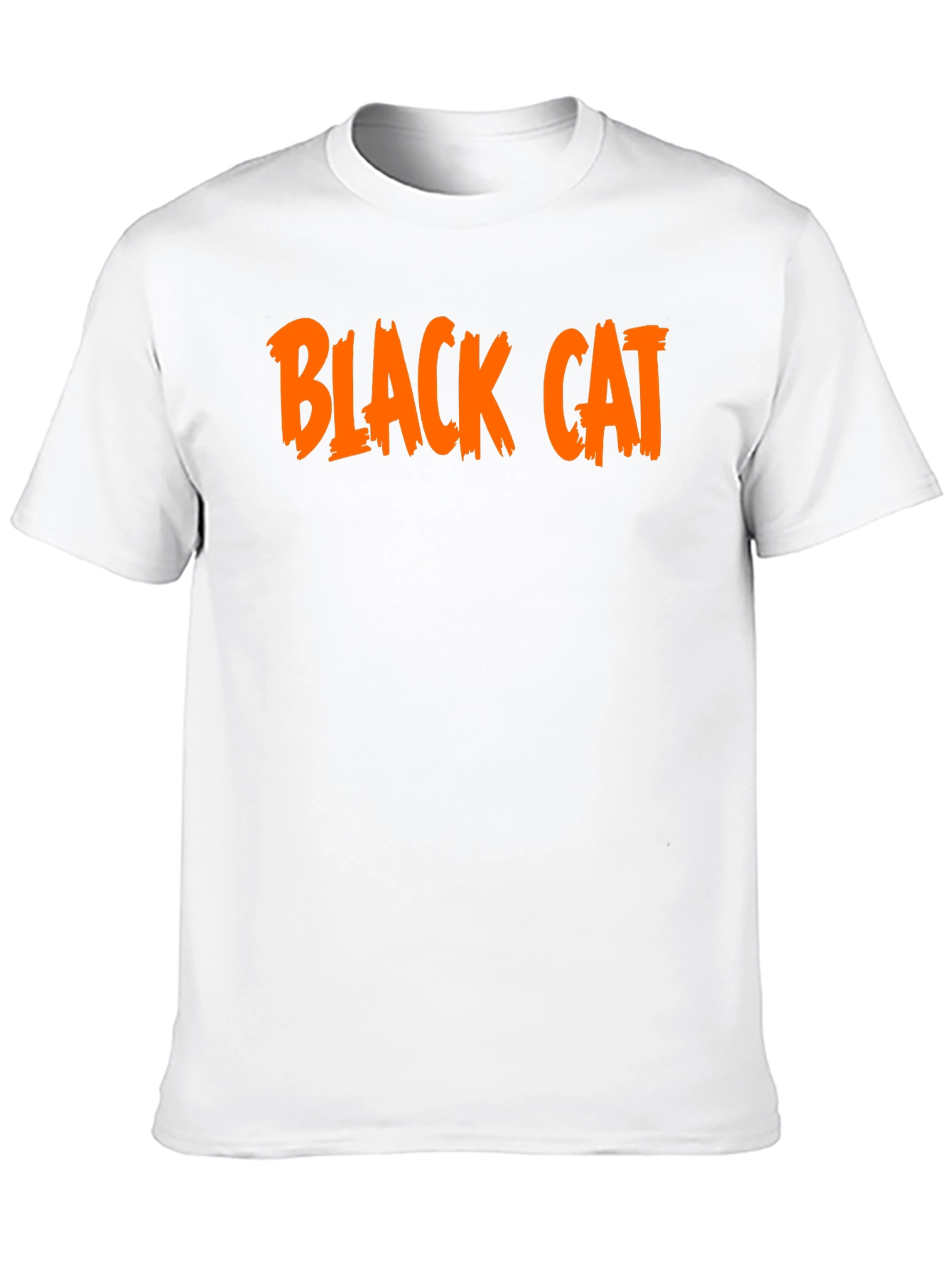 Black Cat Graphic Tee - Halloween T-Shirt