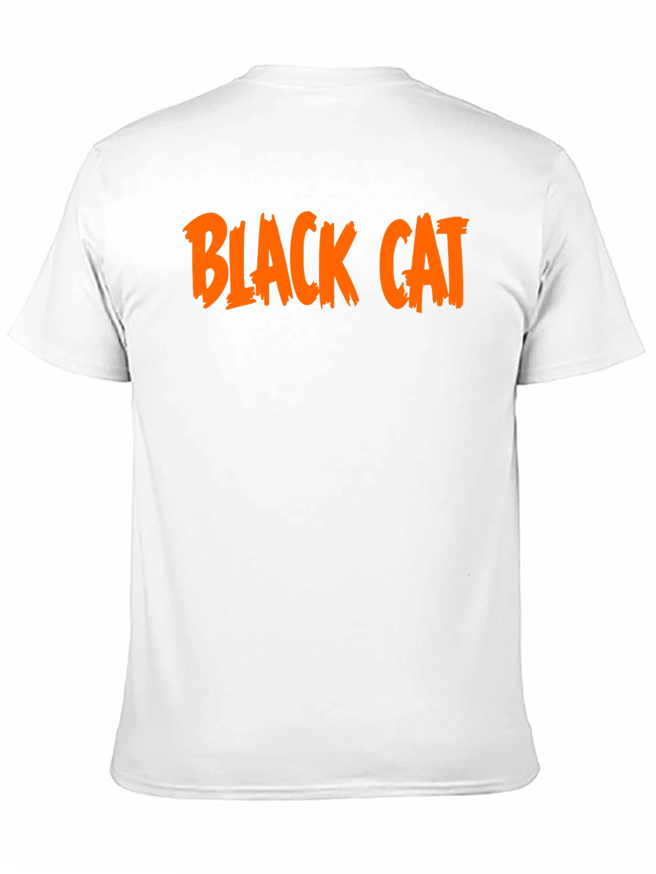 Black Cat Graphic Tee - Halloween T-Shirt