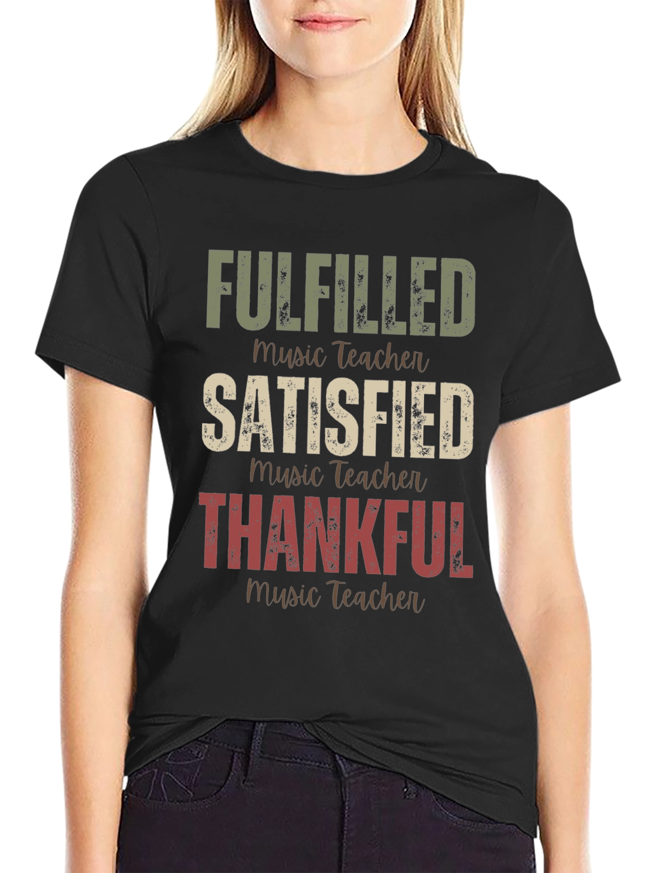 Fulfilled Music Teacher T-Shirt