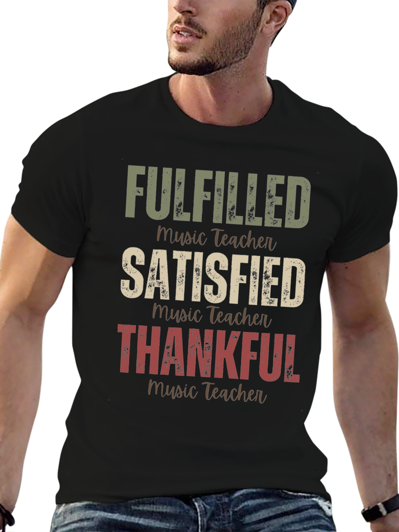 Fulfilled Music Teacher T-Shirt