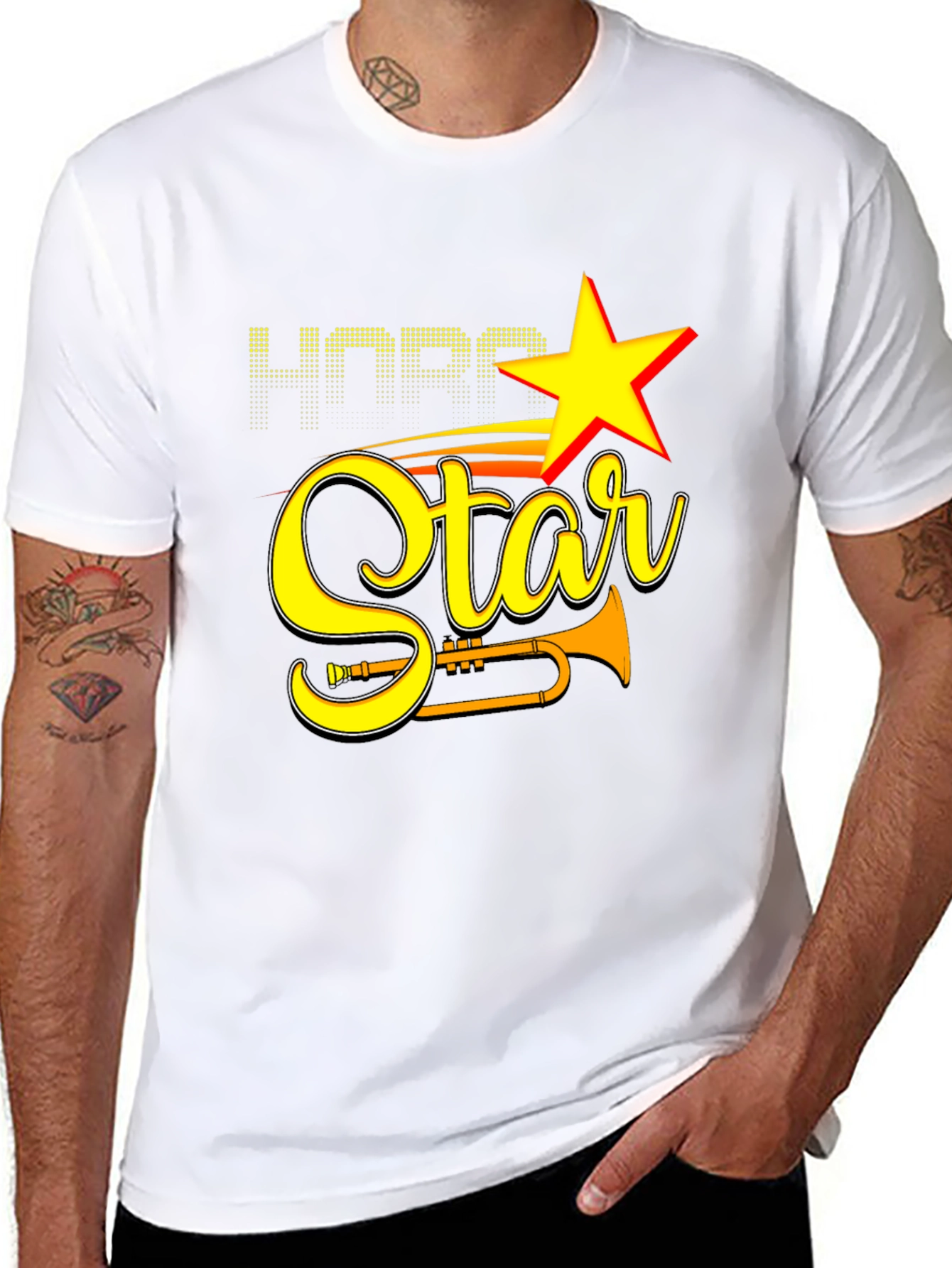 Hope Star Trumpet Graphic Tee