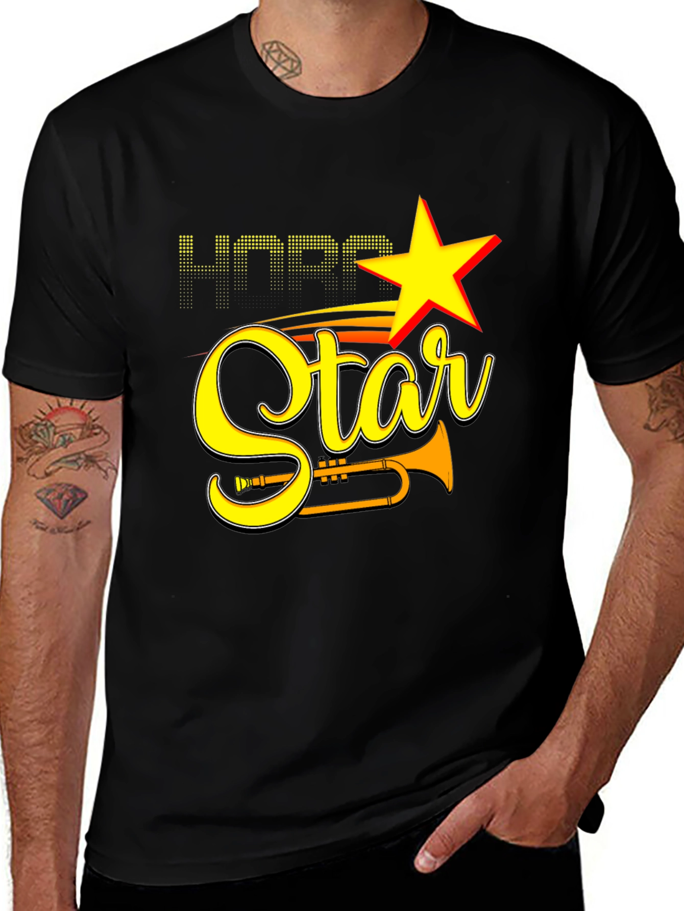 Hope Star Trumpet Graphic Tee