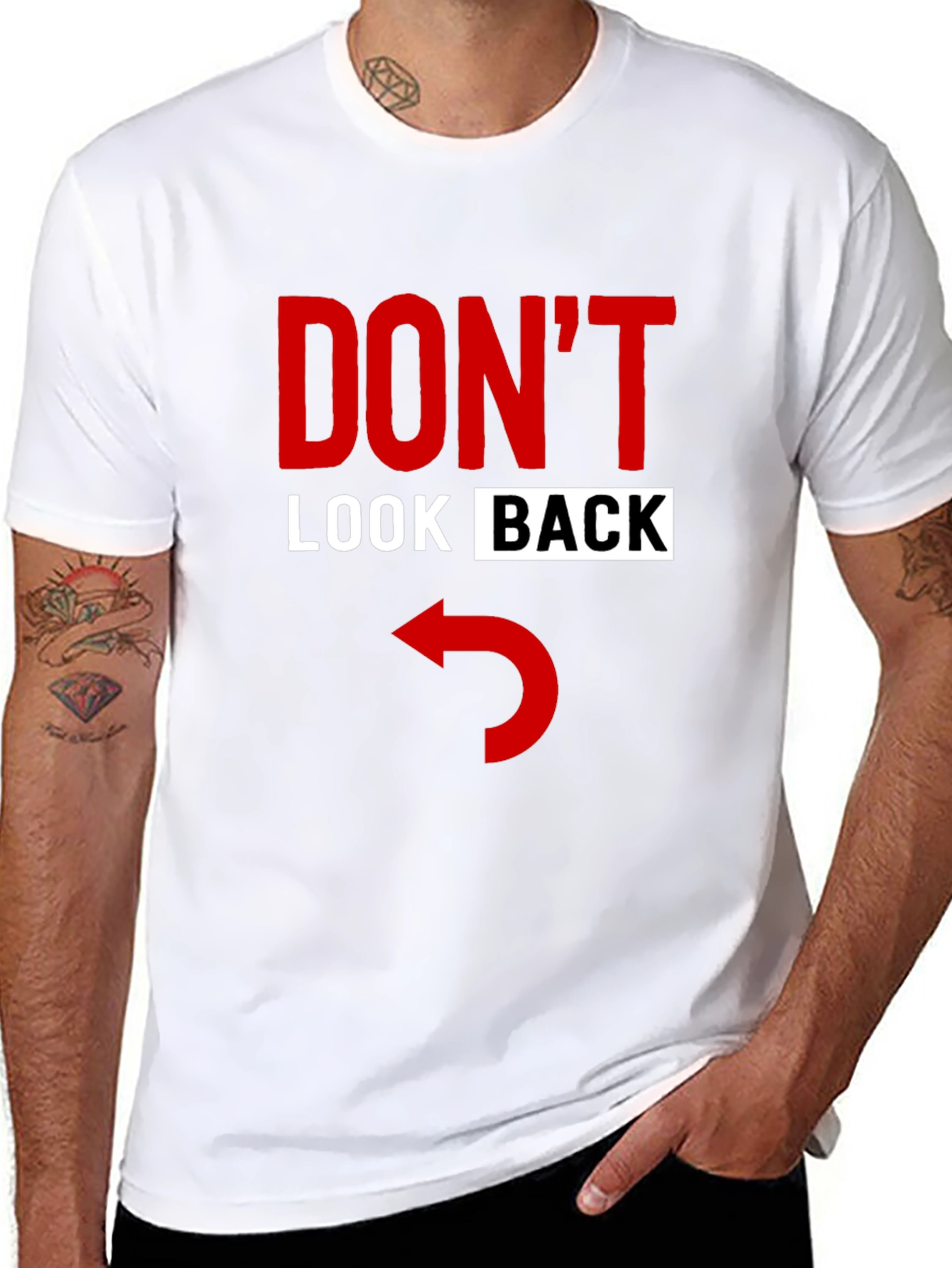 Dont Look Back Graphic Tee