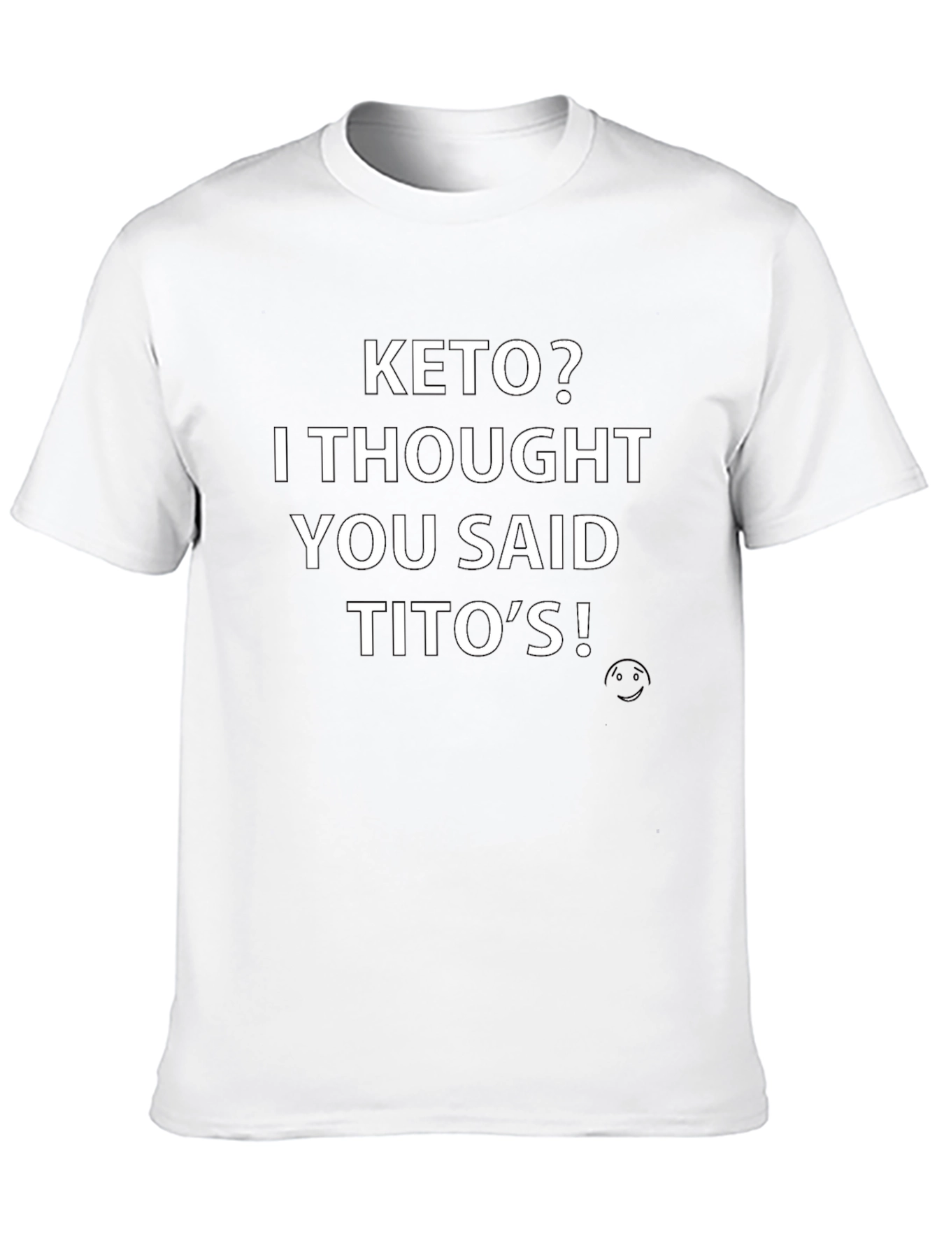 Keto? Titos! Mens Graphic T-Shirt
