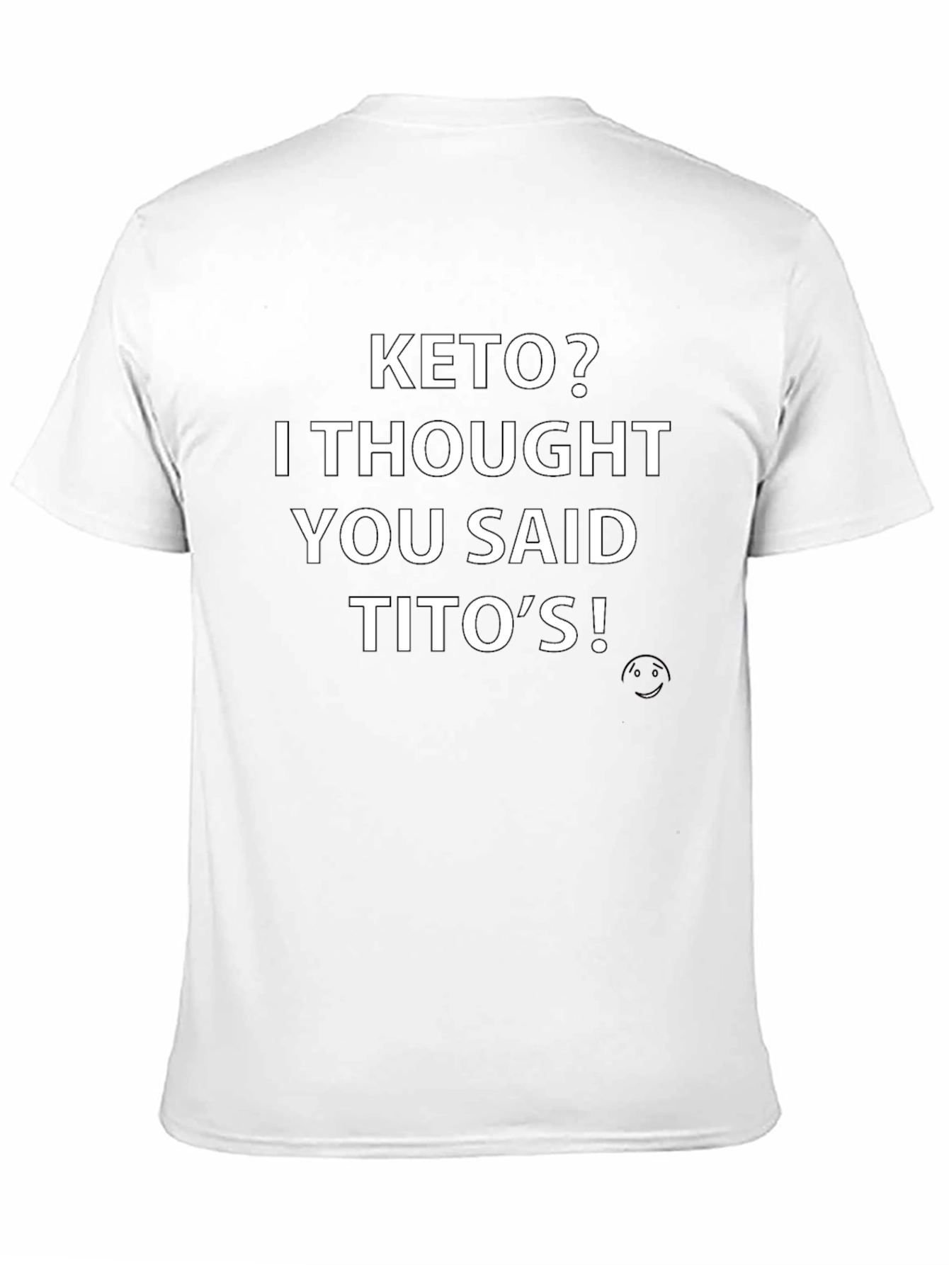 Keto? Titos! Mens Graphic T-Shirt