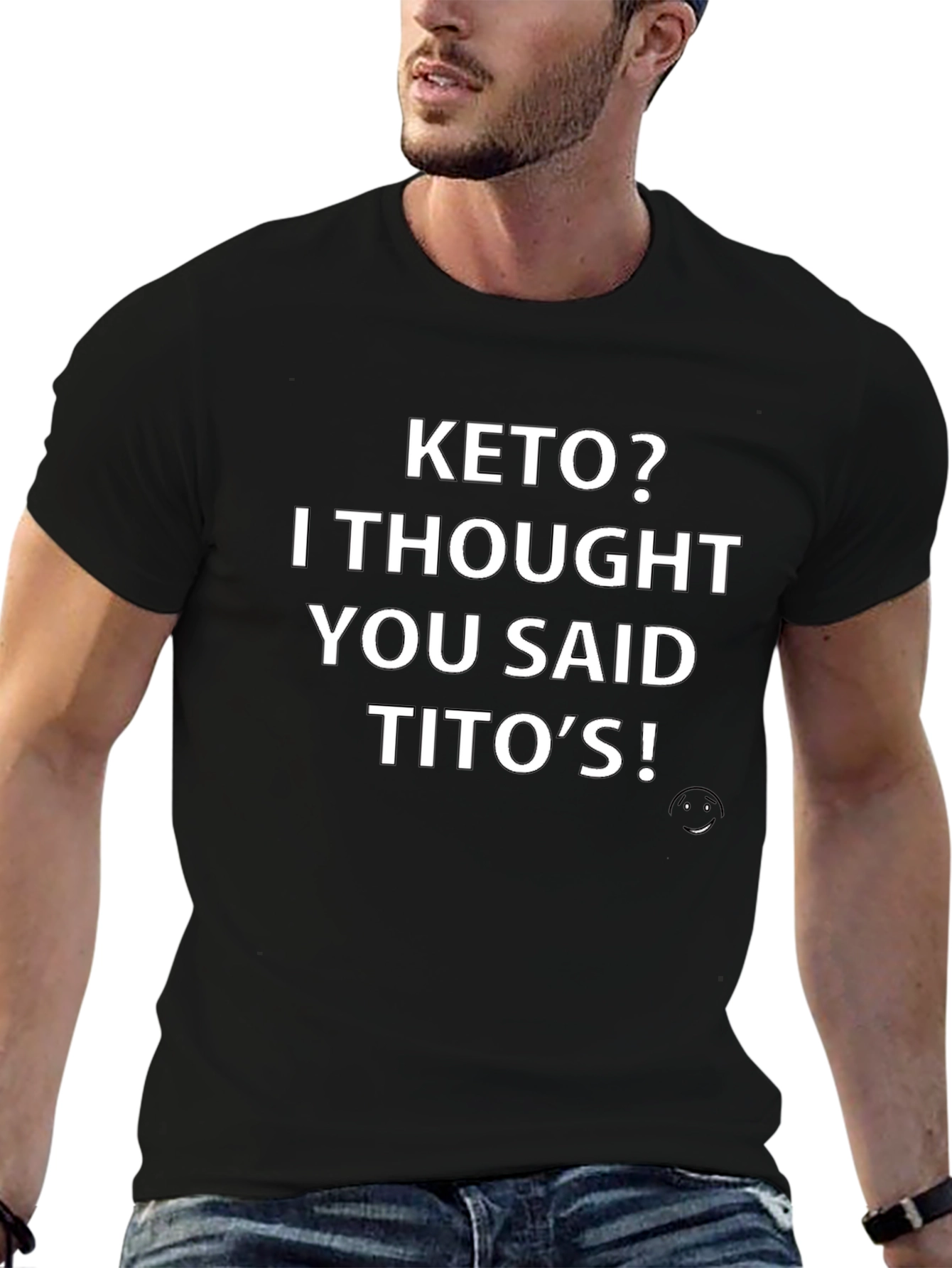 Keto? Titos! Mens Graphic T-Shirt