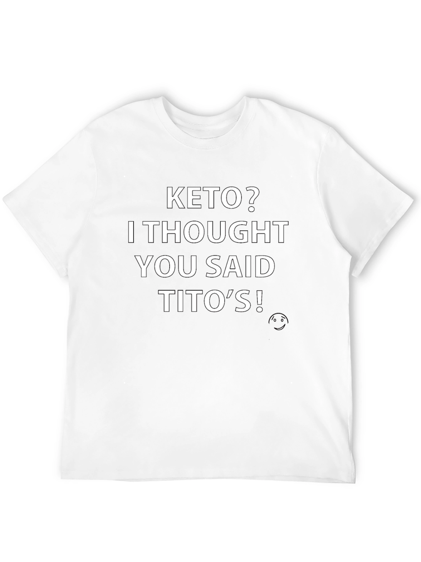 Keto? Titos! Mens Graphic T-Shirt