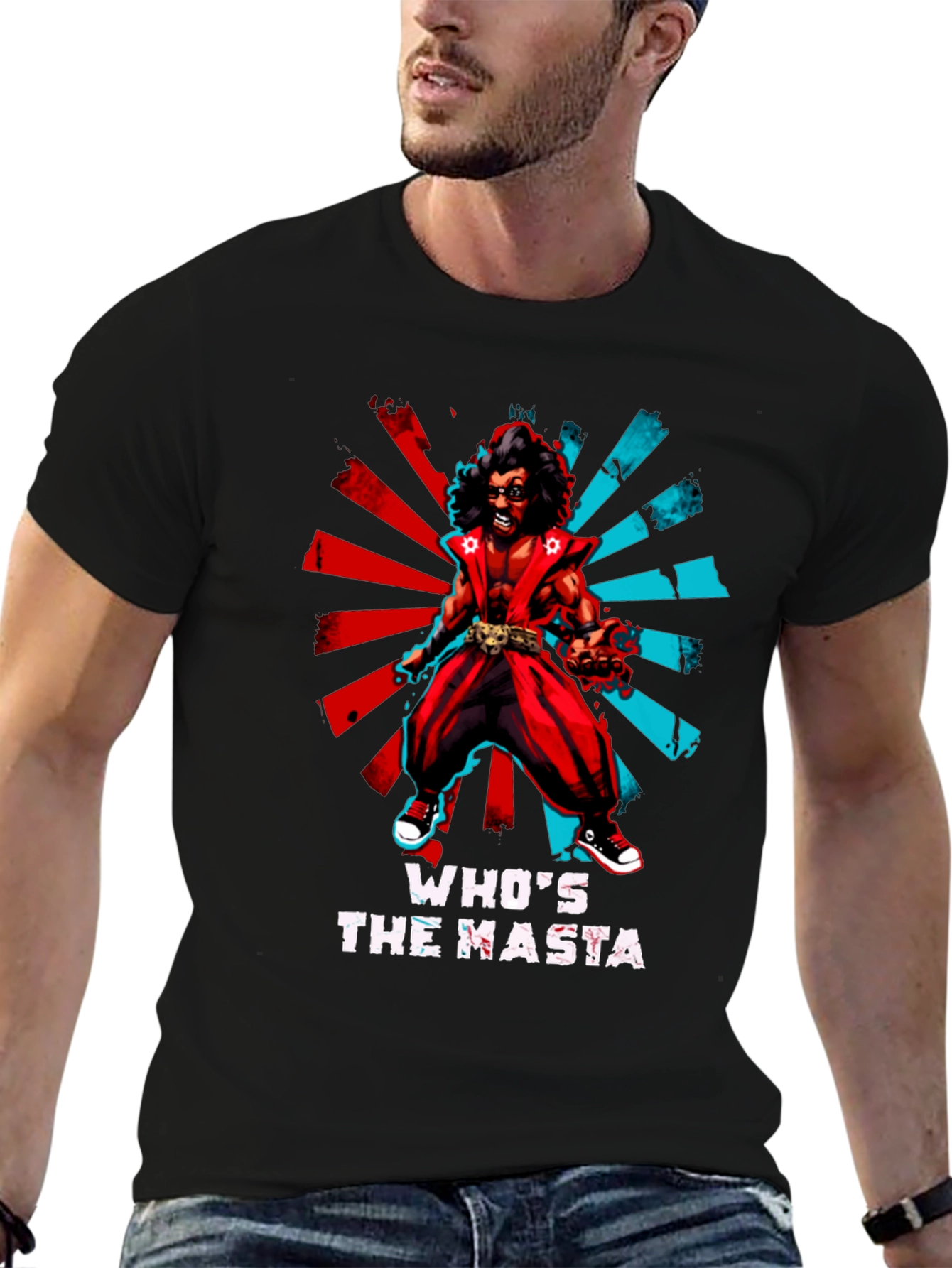 Whos The Masta Graphic T-Shirt