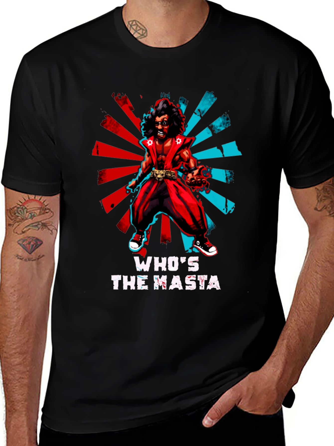 Whos The Masta Graphic T-Shirt