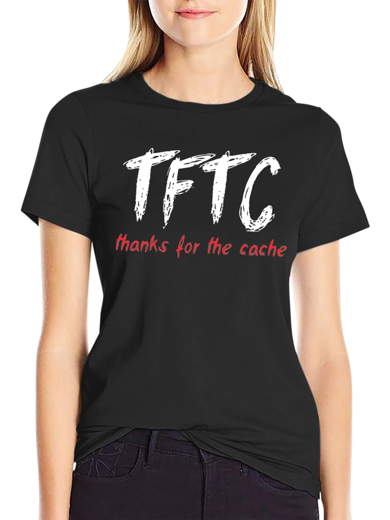 TFTC Geocaching T-Shirt - Thanks for the Cache!
