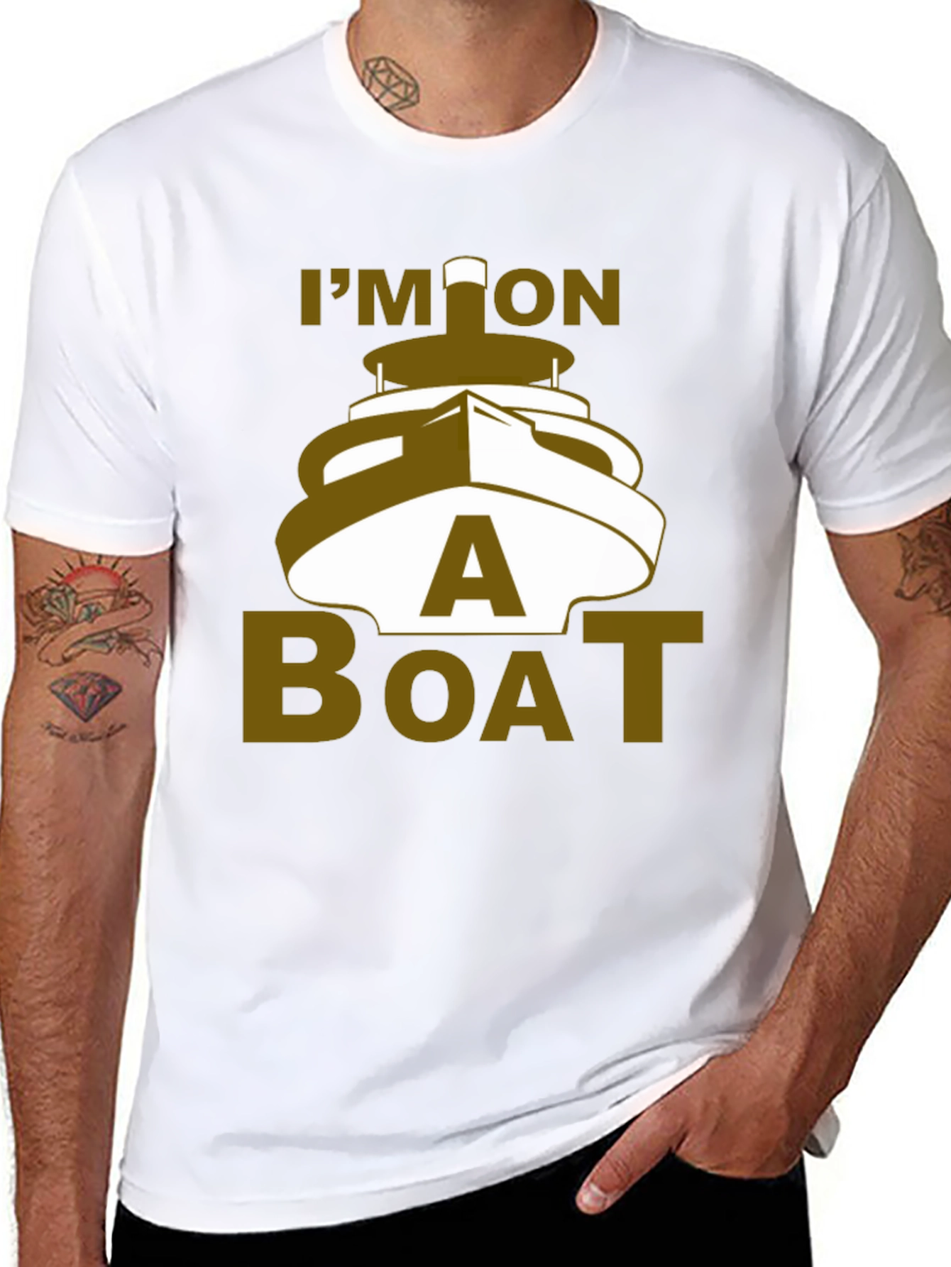 Im On A Boat Graphic T-Shirt