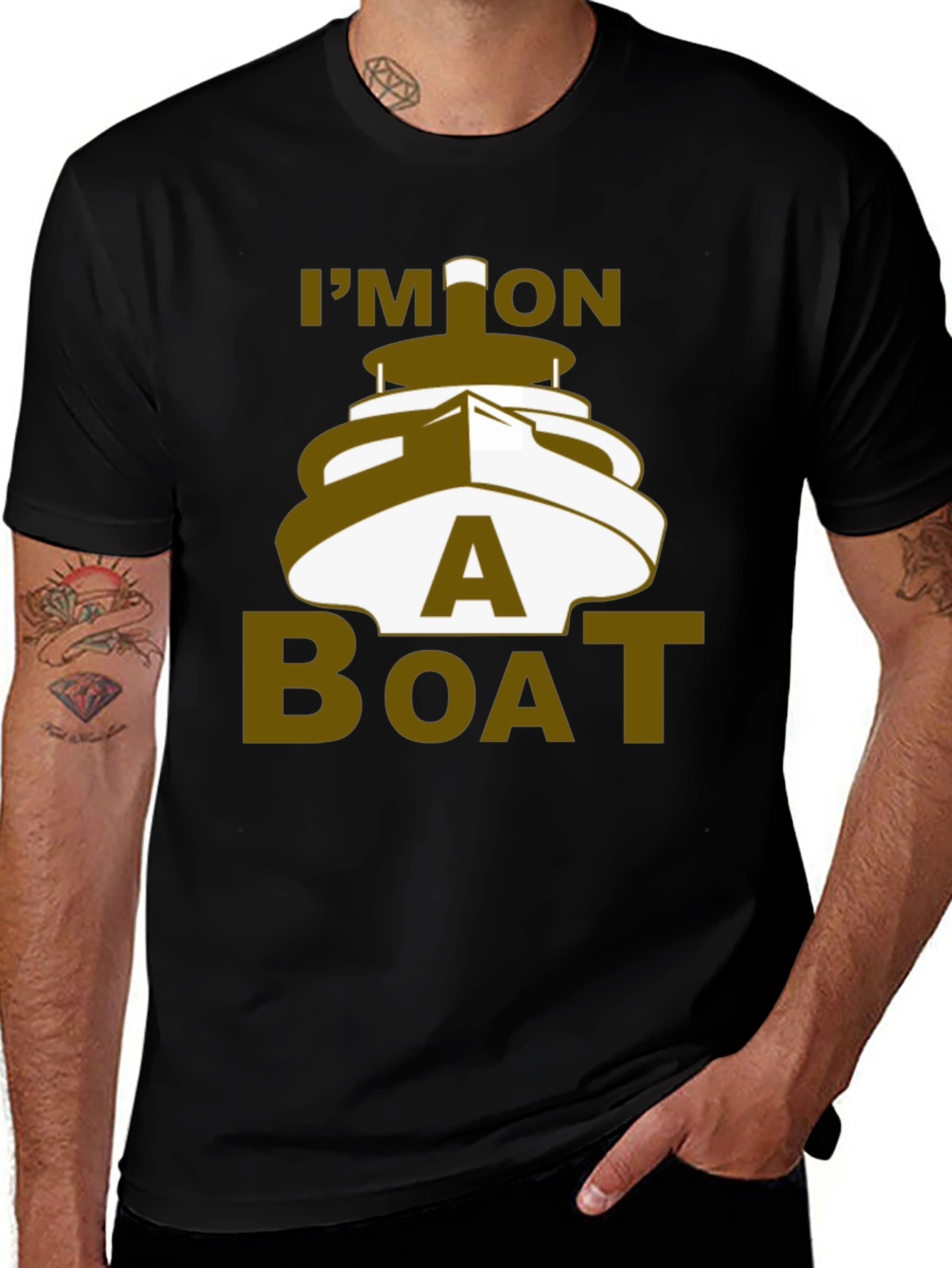 Im On A Boat Graphic T-Shirt