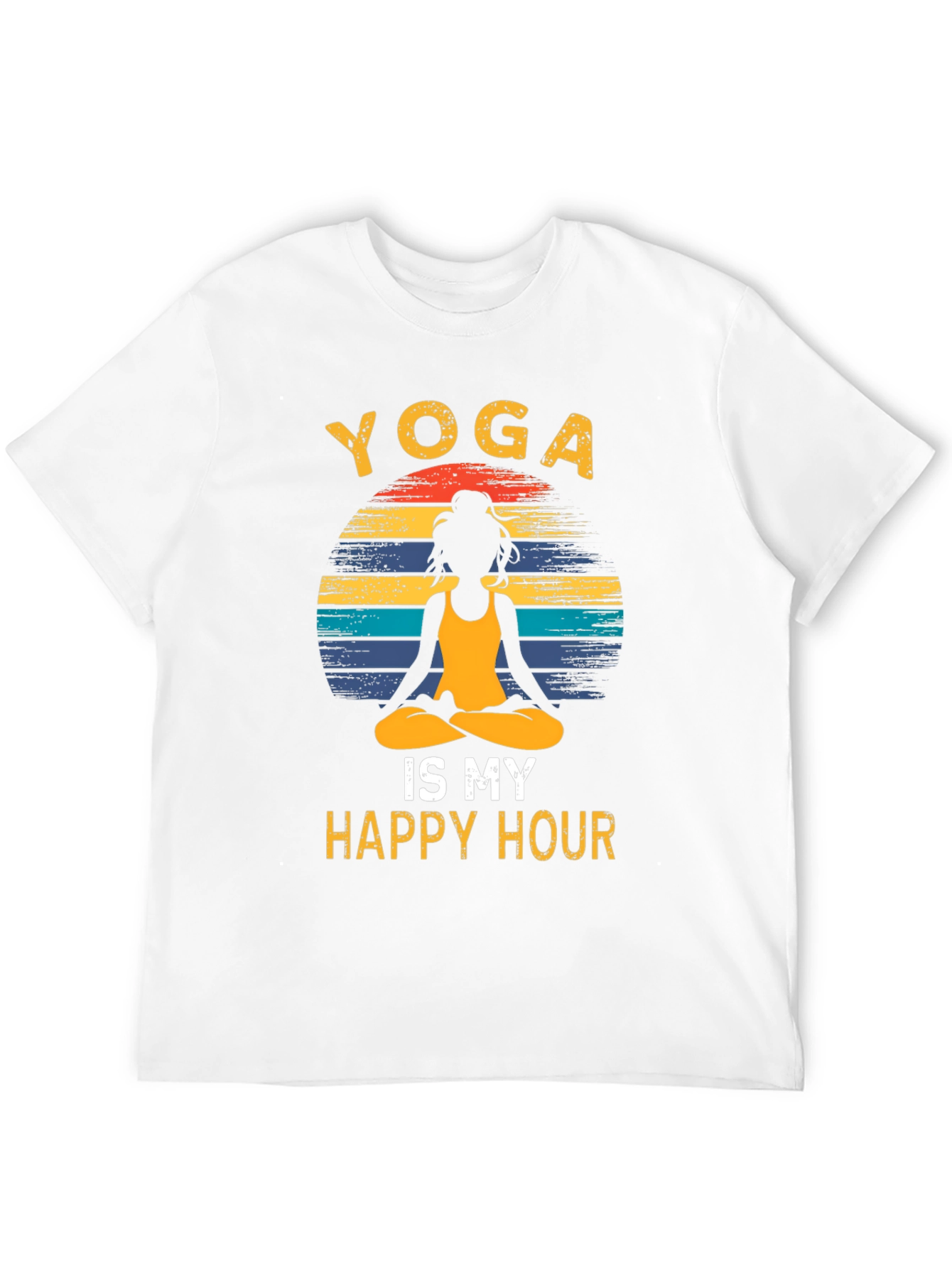 Yoga Is My Happy Hour Graphic Tee