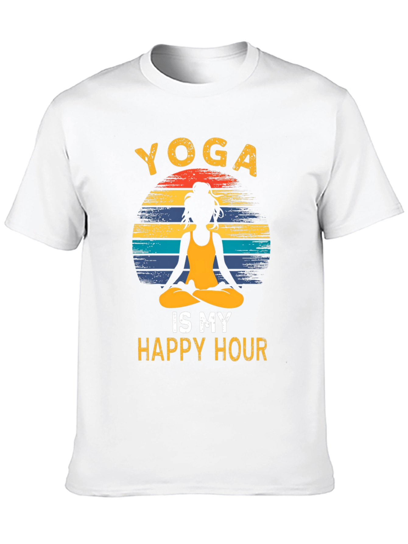 Yoga Is My Happy Hour Graphic Tee