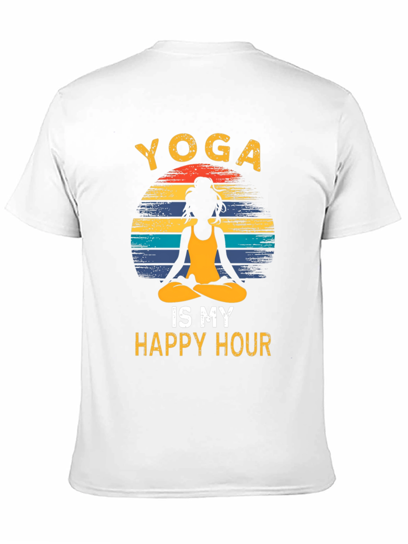 Yoga Is My Happy Hour Graphic Tee