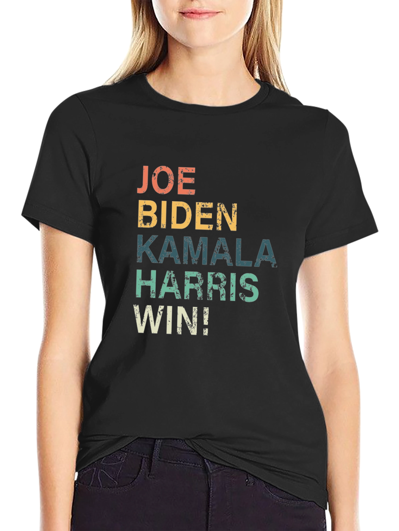 Joe Biden Kamala Harris Win! Graphic T-Shirt