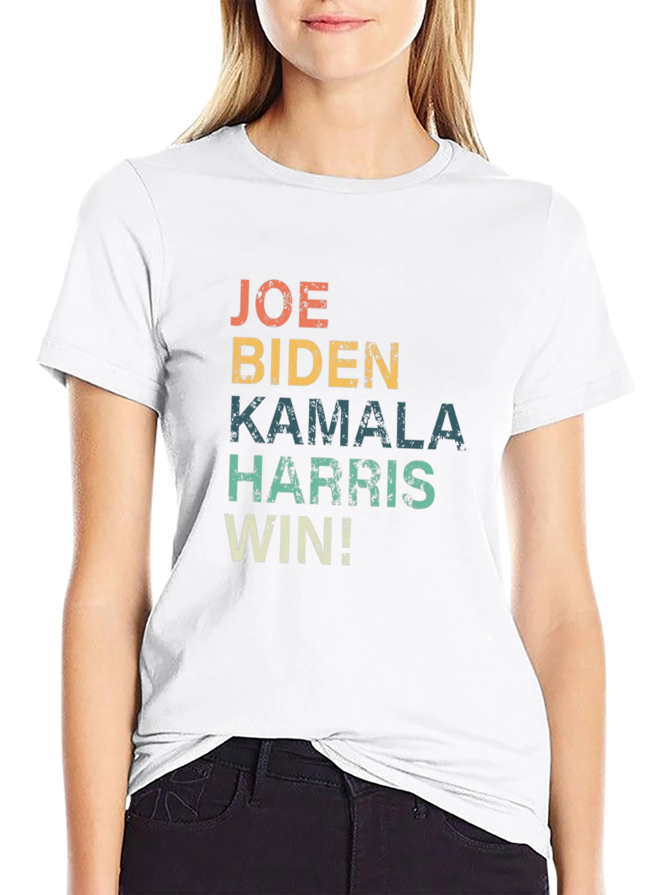 Joe Biden Kamala Harris Win! Graphic T-Shirt
