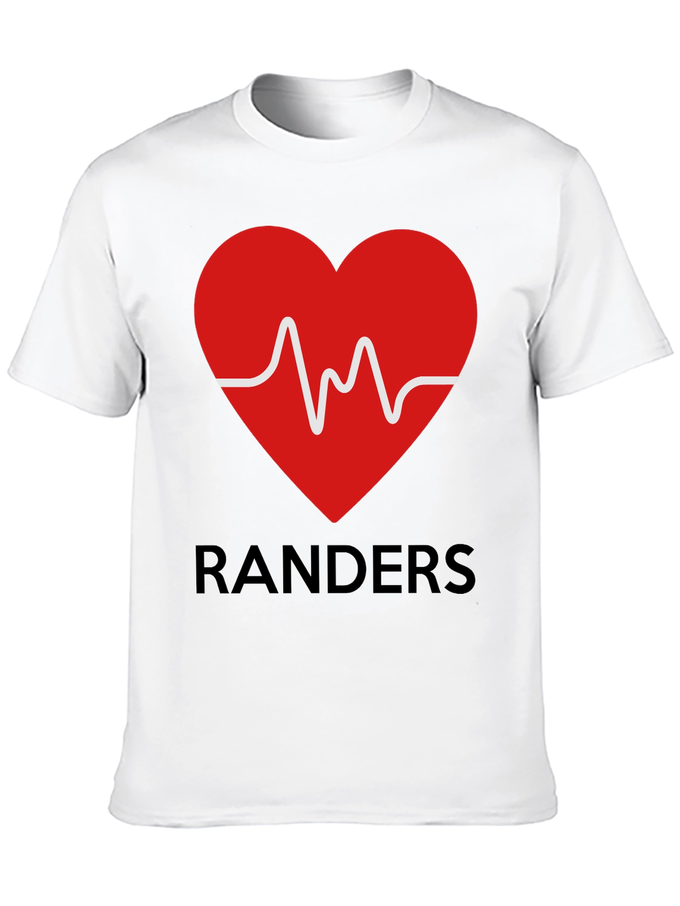 Randers Heartbeat T-Shirt - Mens Black Tee