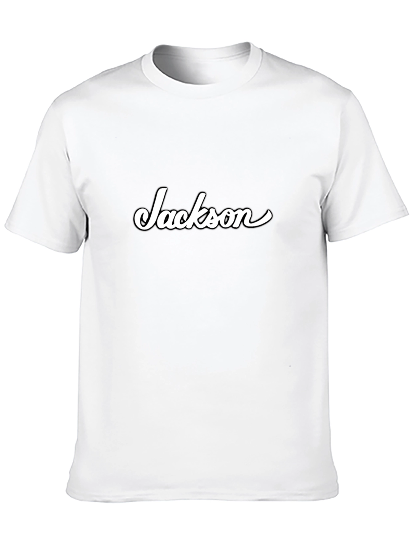 Jackson Script Black T-Shirt