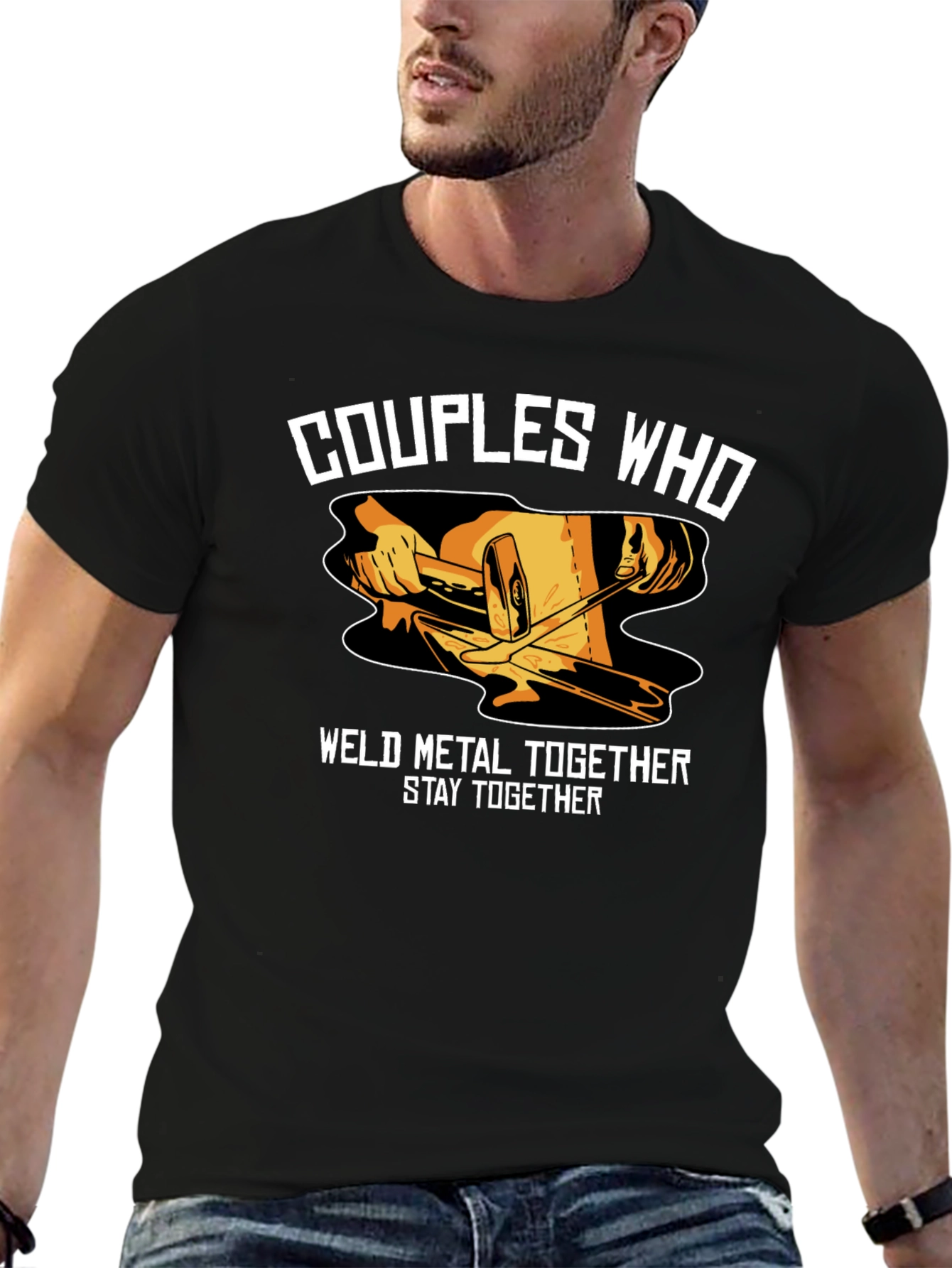 Couples Who Weld Metal Together T-Shirt