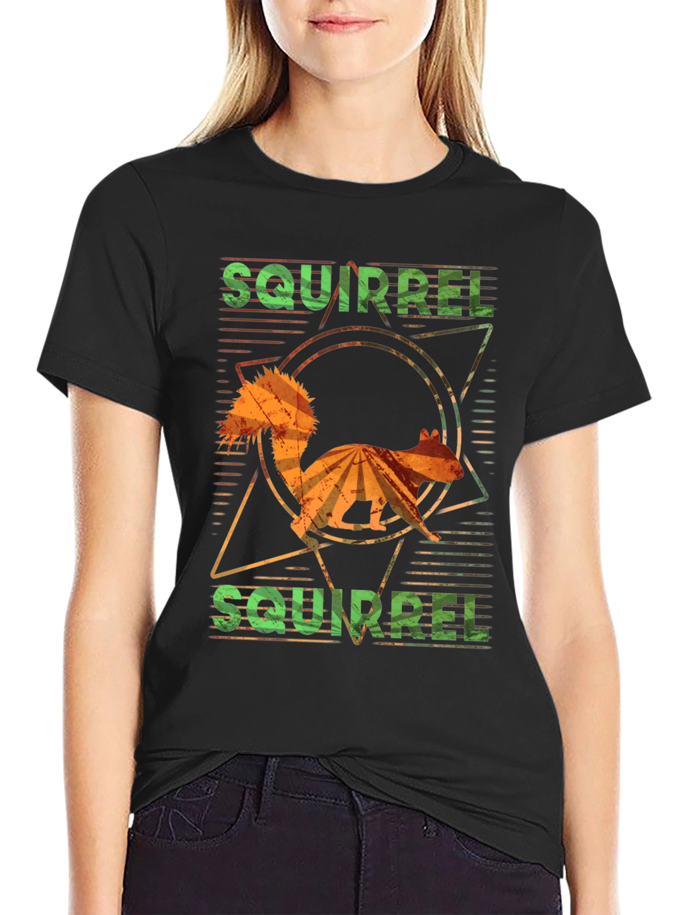 Squirrel Graphic Tee - Unique Design