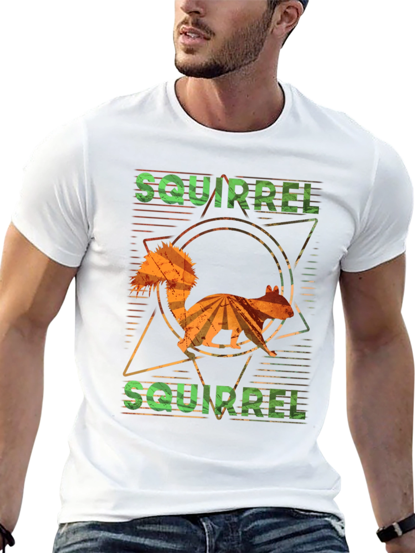 Squirrel Graphic Tee - Unique Design
