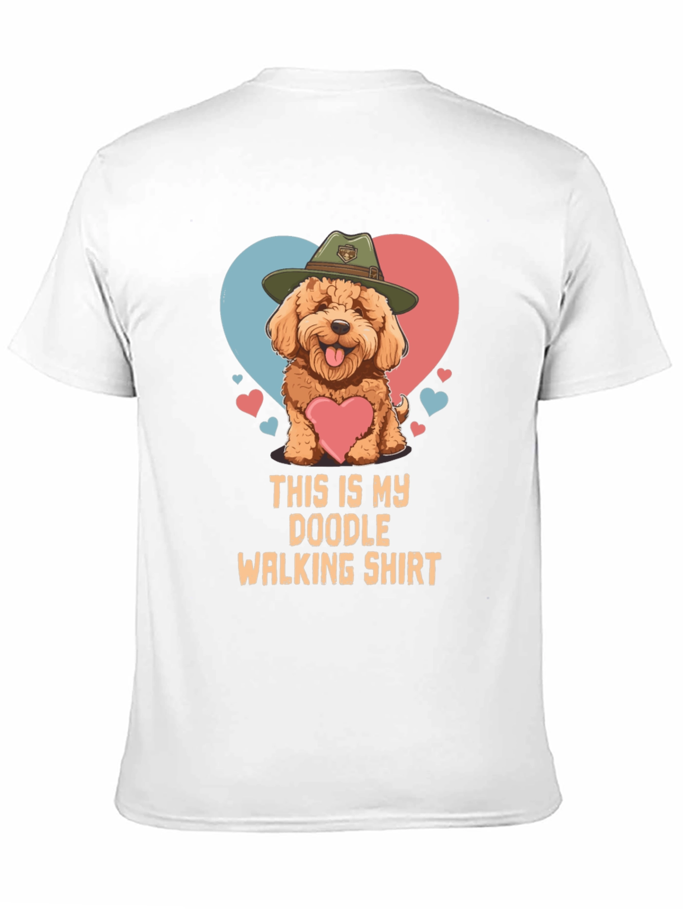 Doodle Walking Shirt: Dog Lover Tee