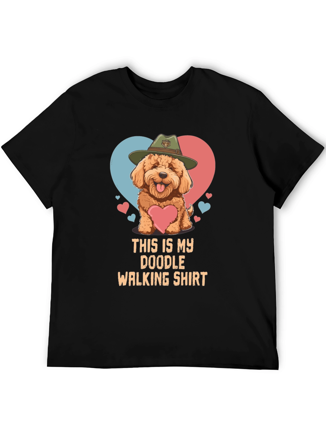 Doodle Walking Shirt: Dog Lover Tee