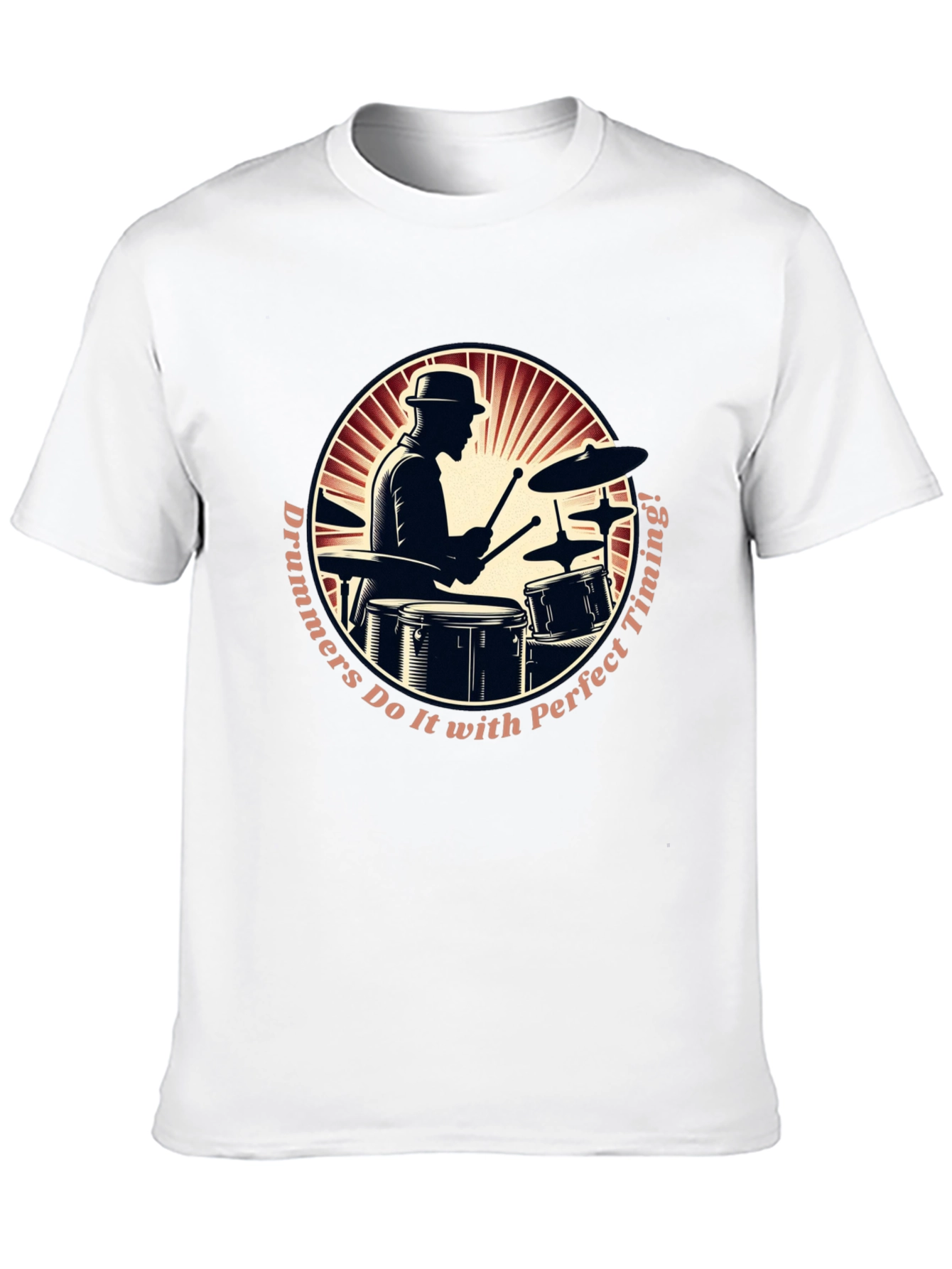 Drummers Perfect Timing T-Shirt