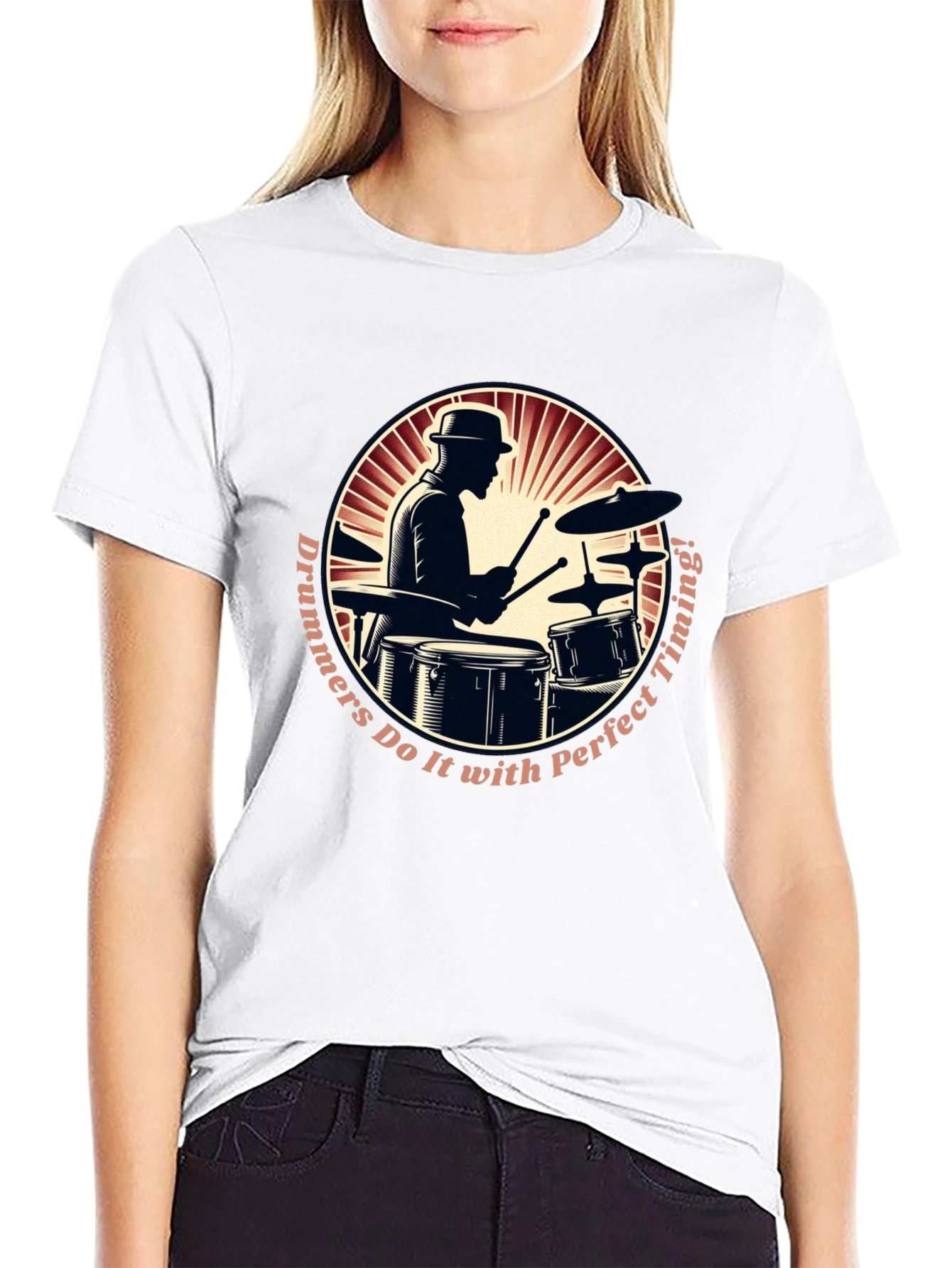 Drummers Perfect Timing T-Shirt
