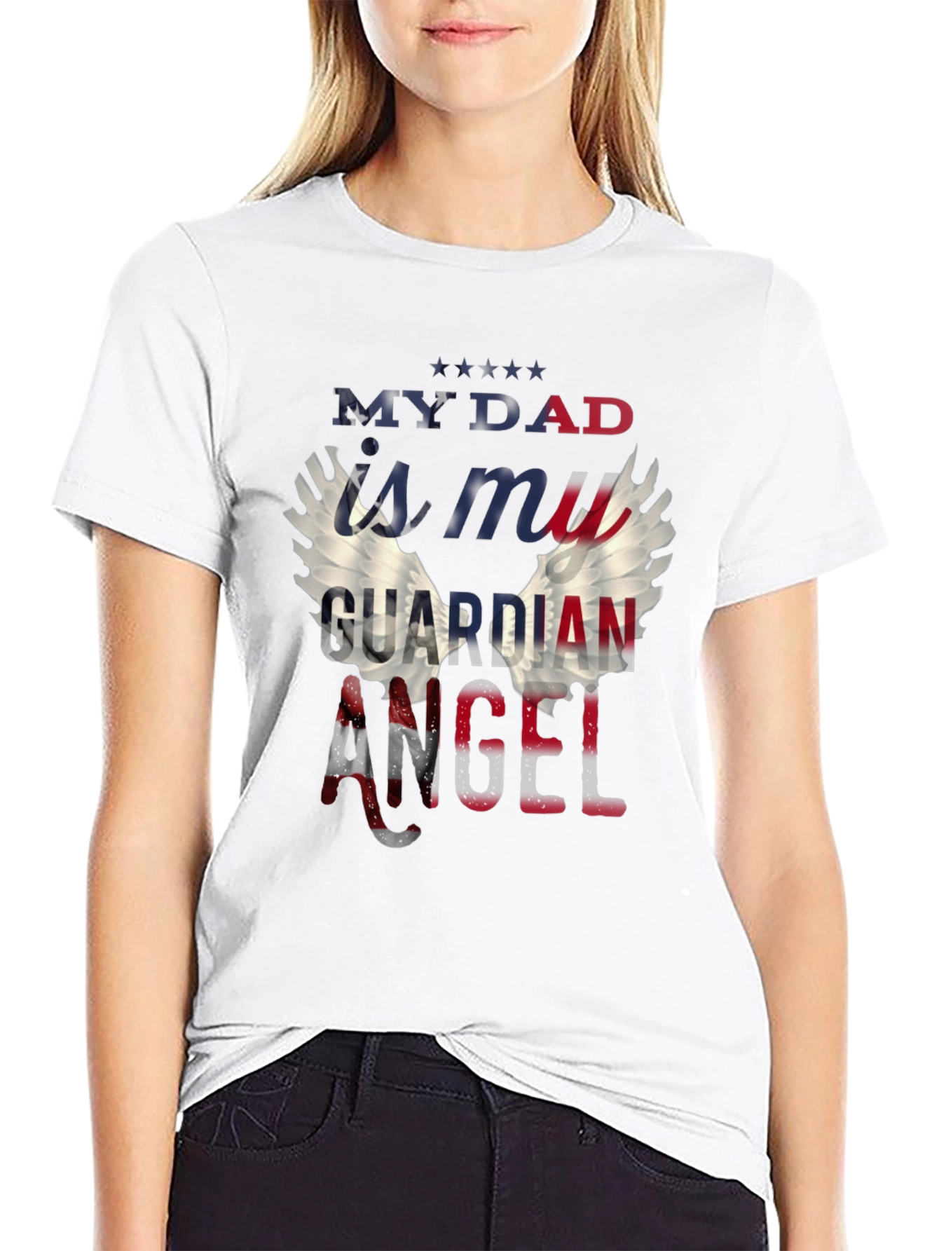 My Dad is My Guardian Angel T-Shirt