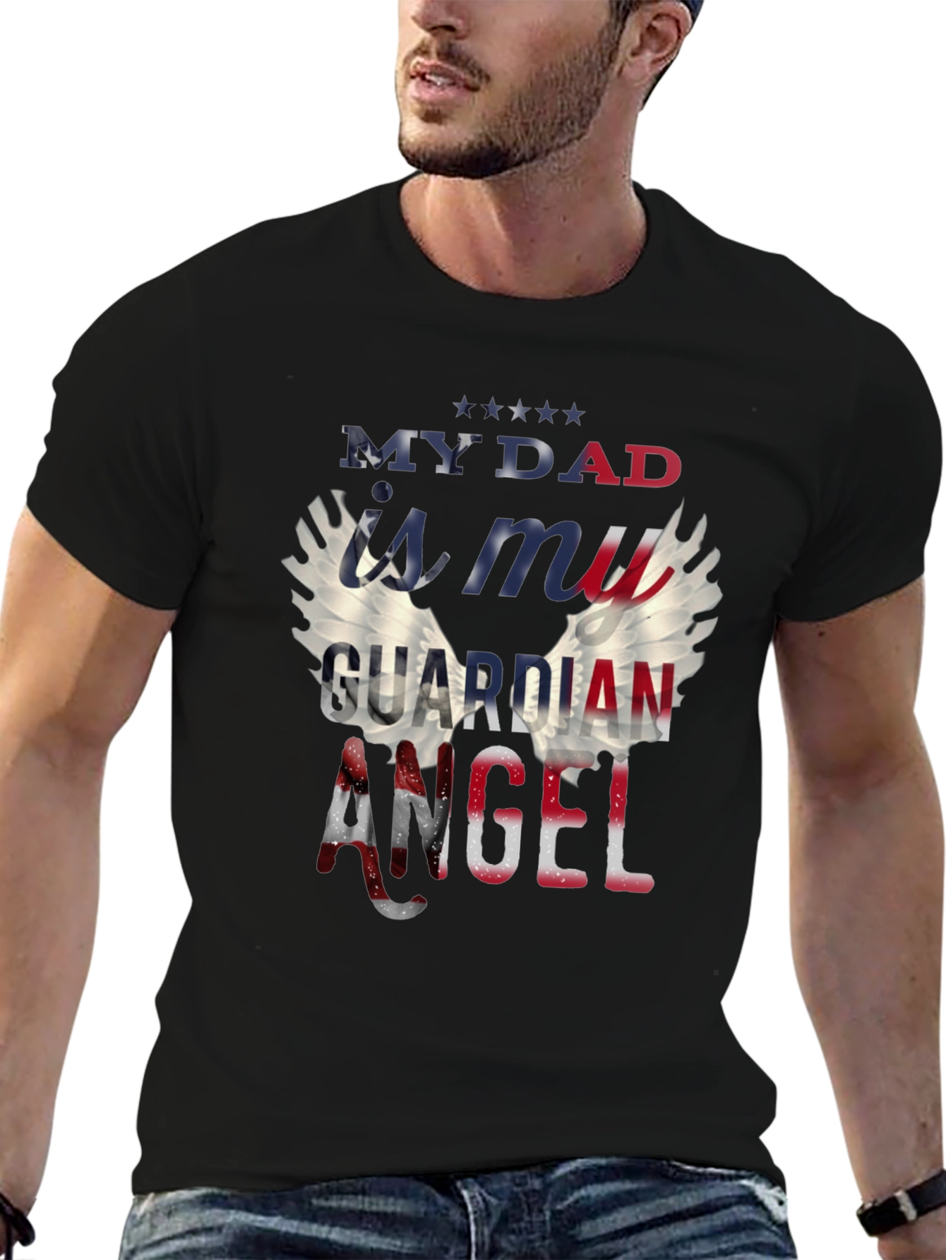 My Dad is My Guardian Angel T-Shirt