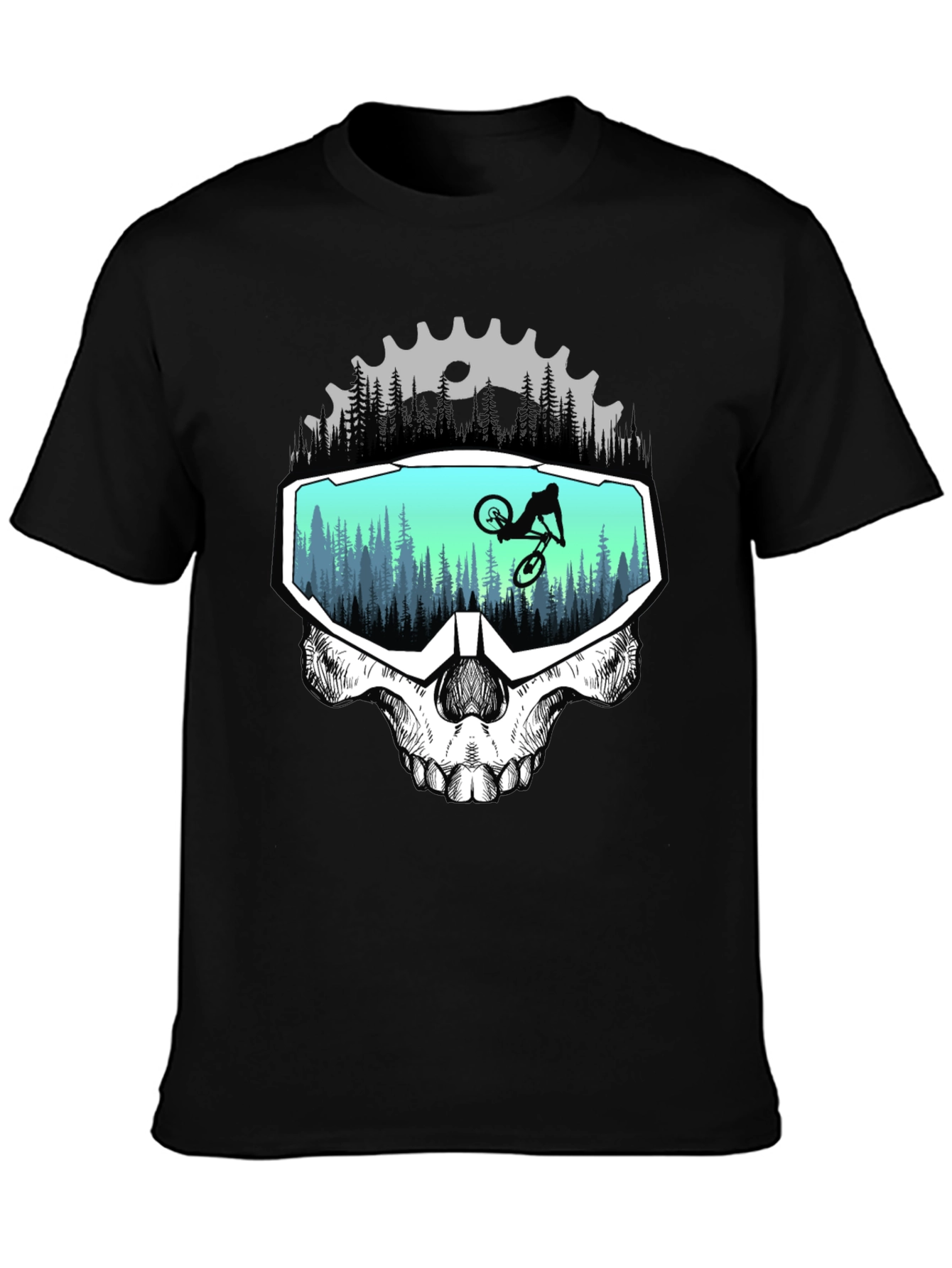 Skull Rider Graphic T-Shirt