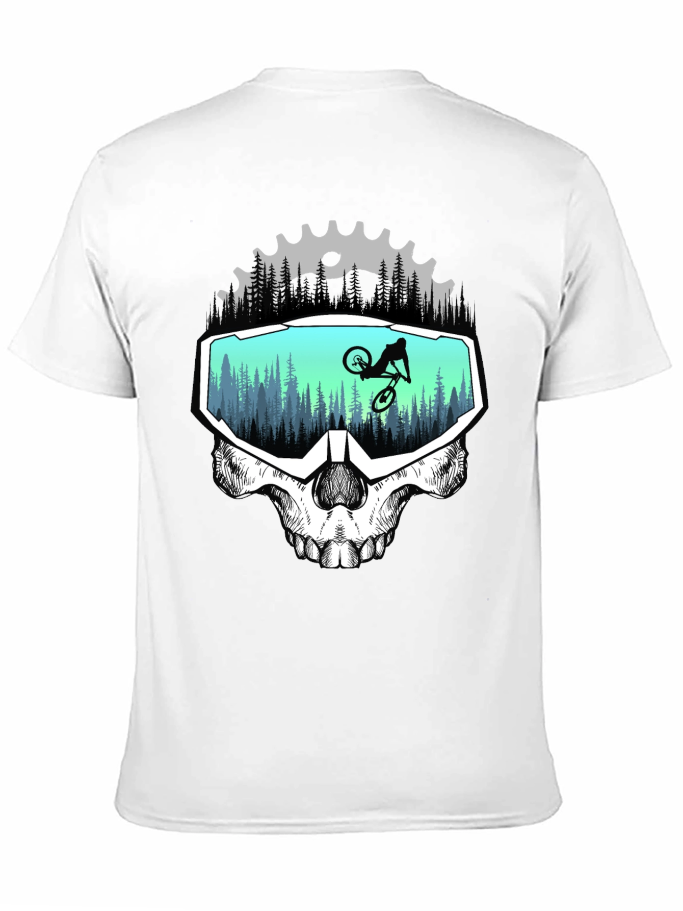 Skull Rider Graphic T-Shirt