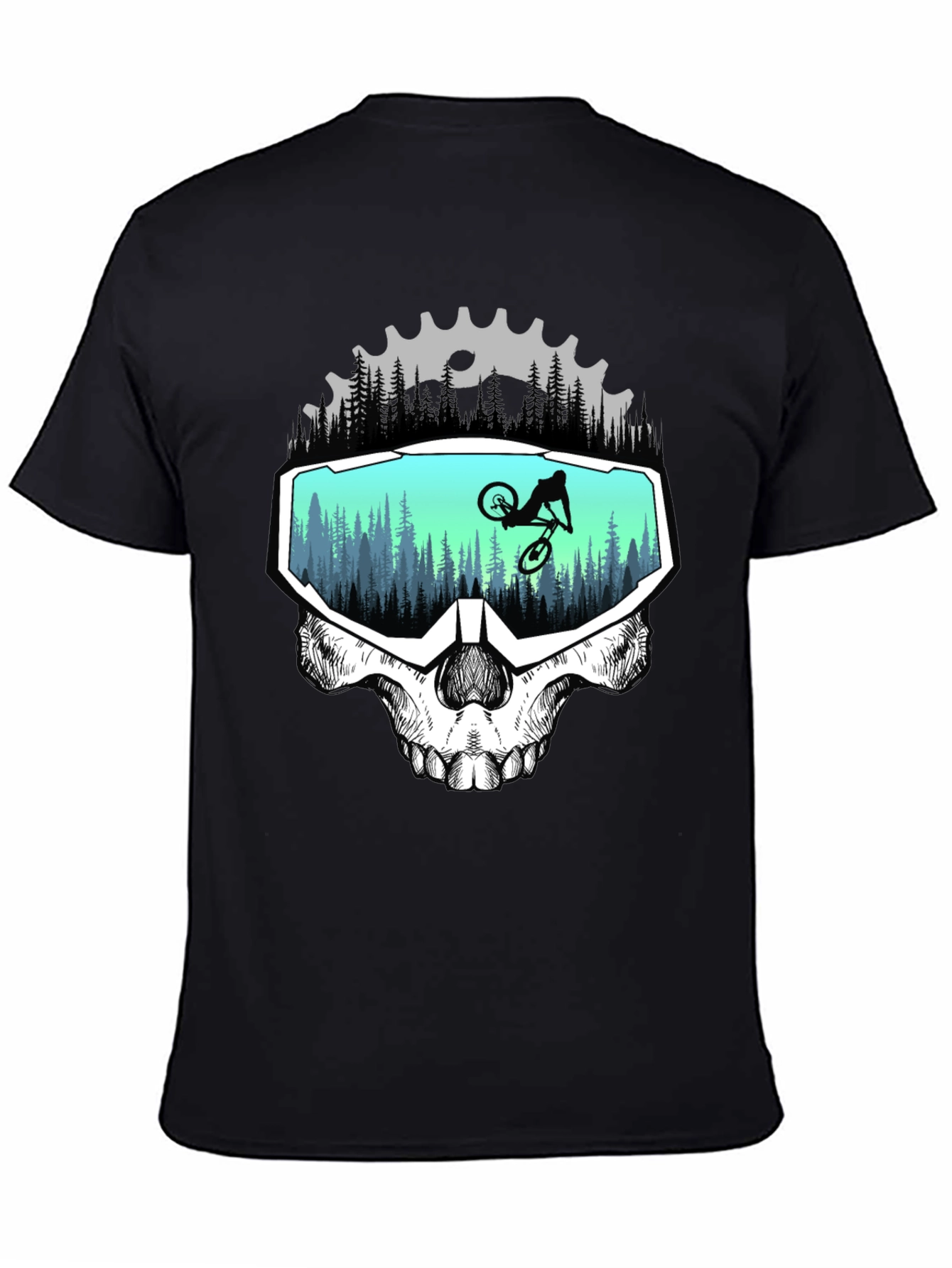 Skull Rider Graphic T-Shirt